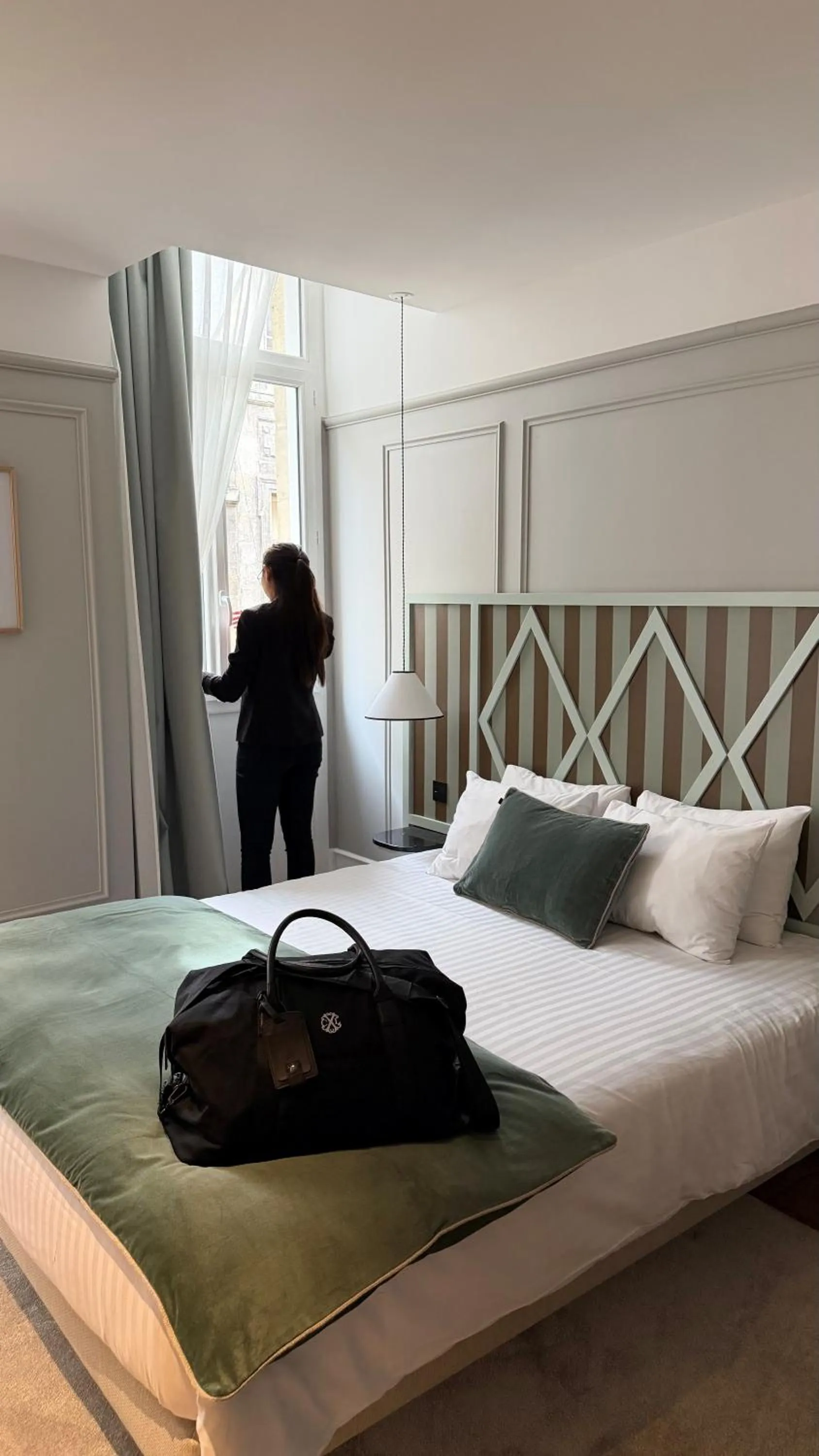 Bedroom, Bed in Hôtel Le Clos Huguerie - Boutique Hôtel - Bordeaux Centre