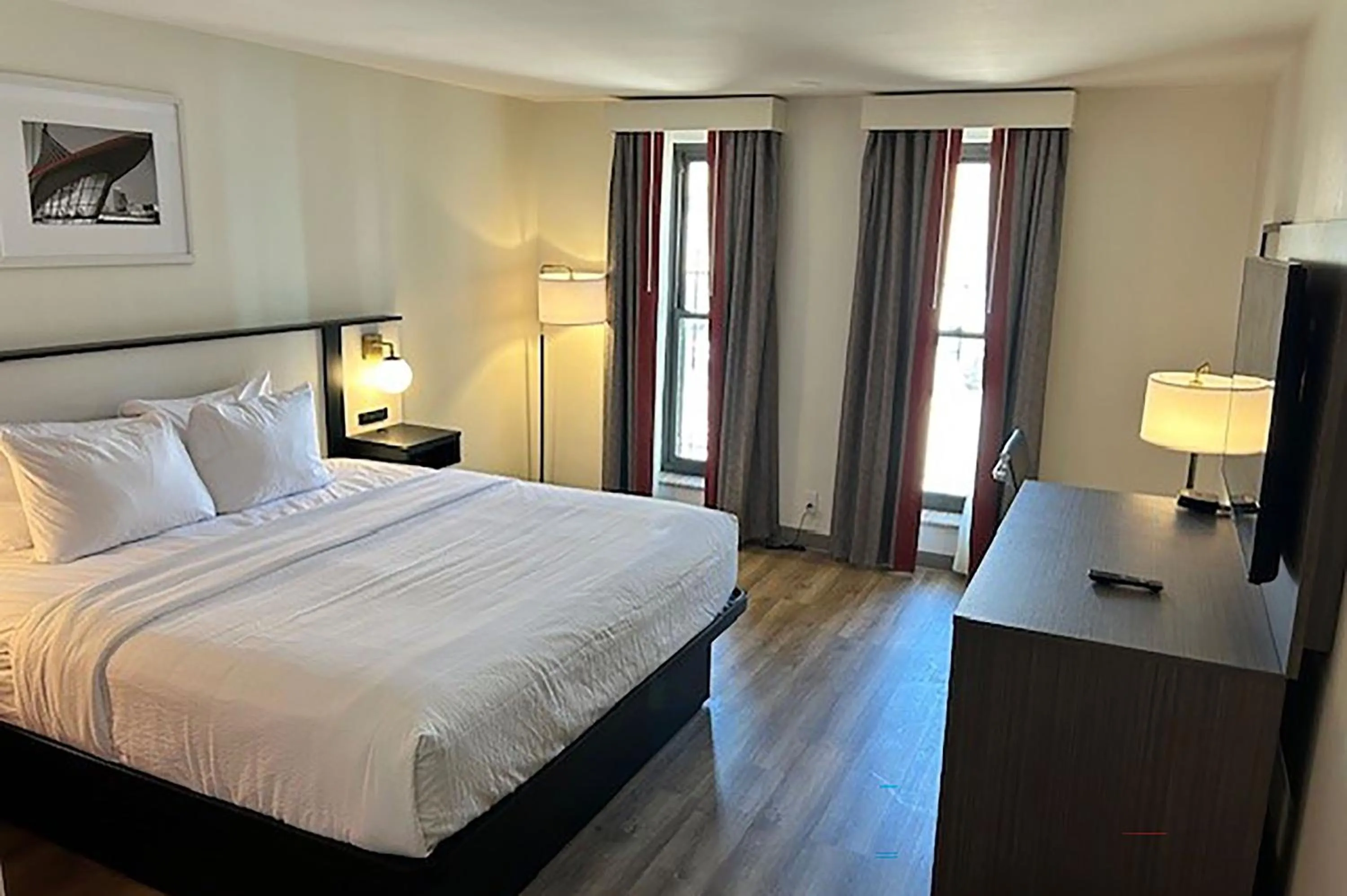 Bed in Ramada by Wyndham Milwaukee