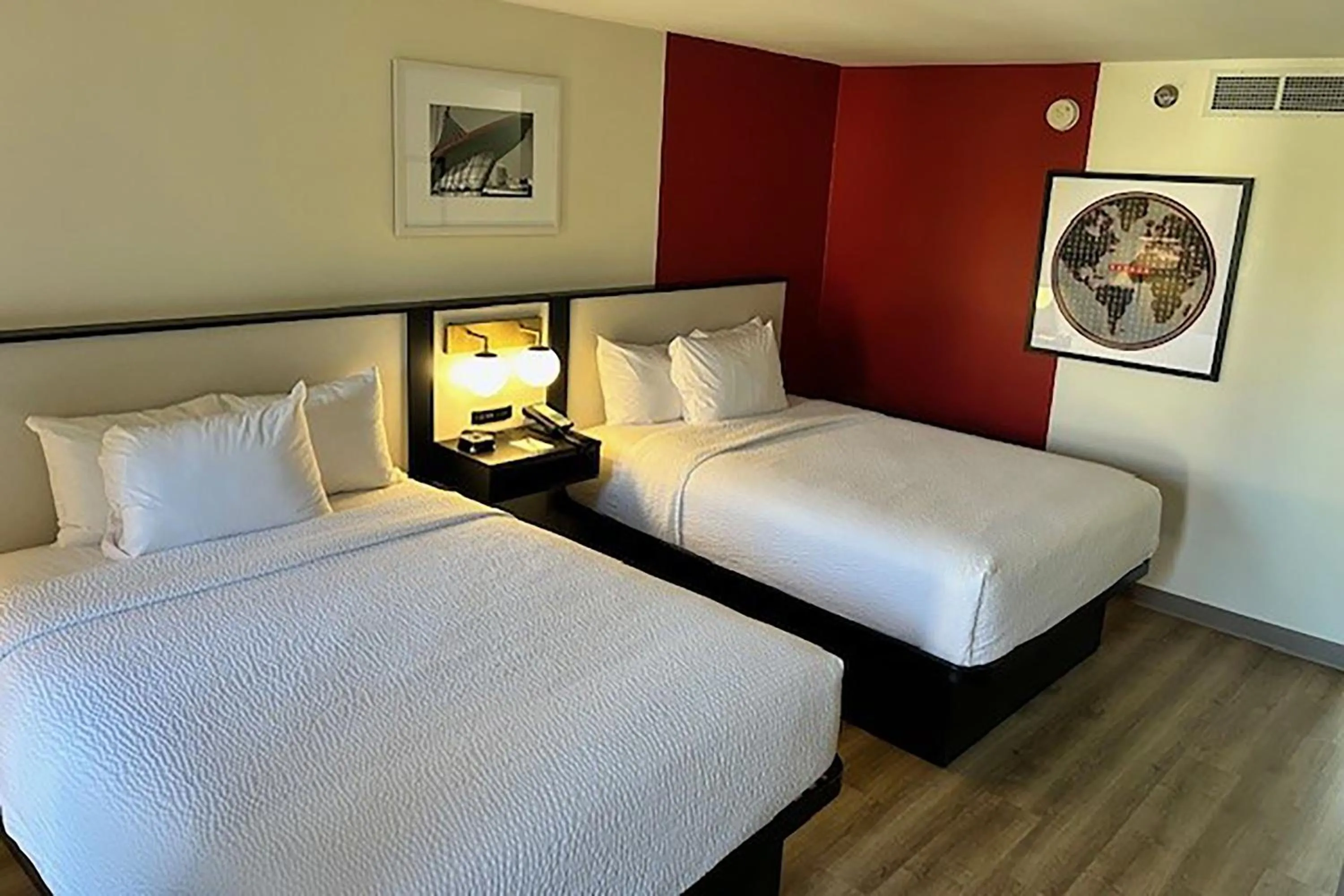 Bed in Ramada by Wyndham Milwaukee