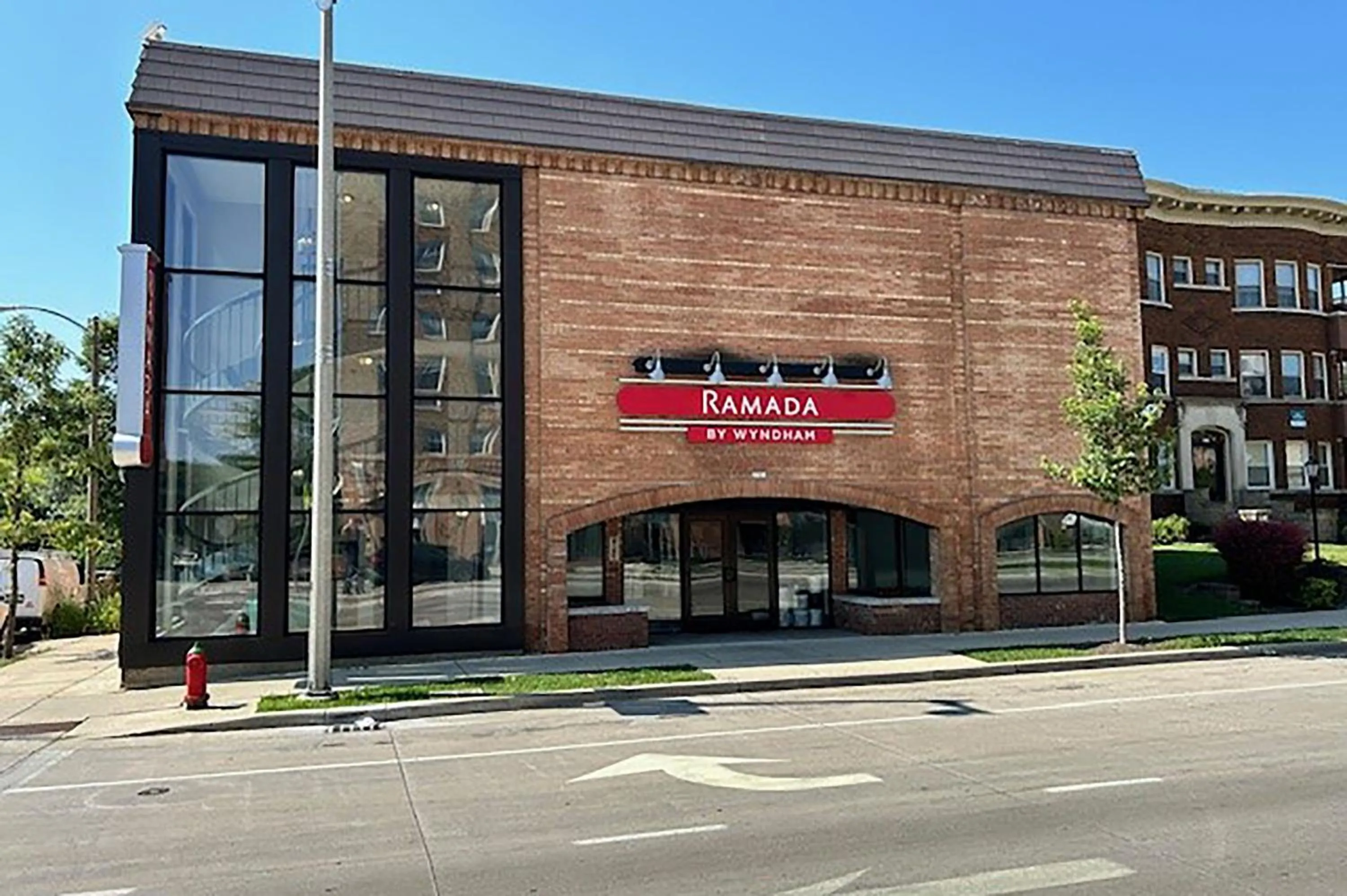Property building in Ramada by Wyndham Milwaukee
