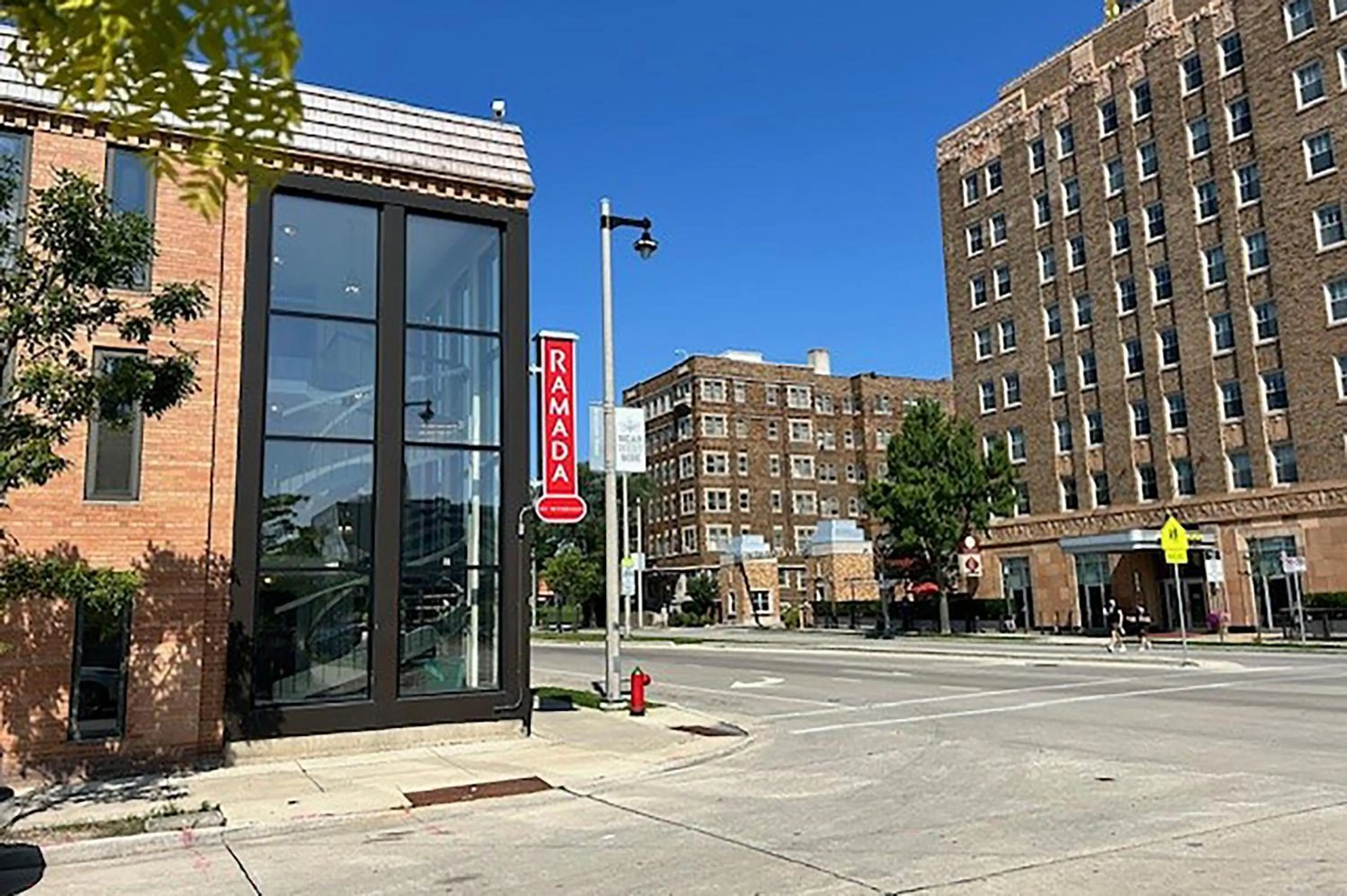 Property building in Ramada by Wyndham Milwaukee