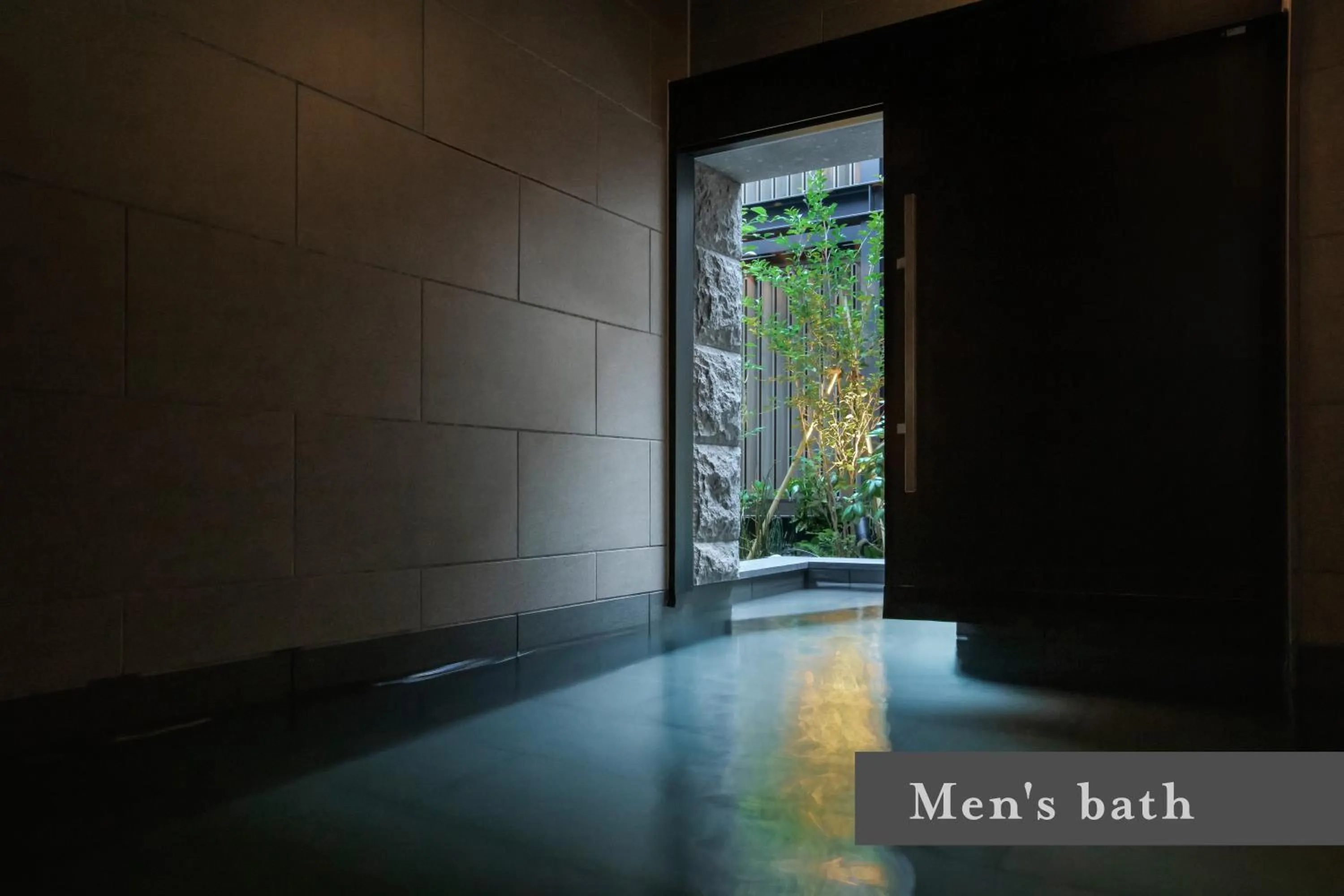 Hot Spring Bath in ONSEN RYOKAN Yuen Sapporo