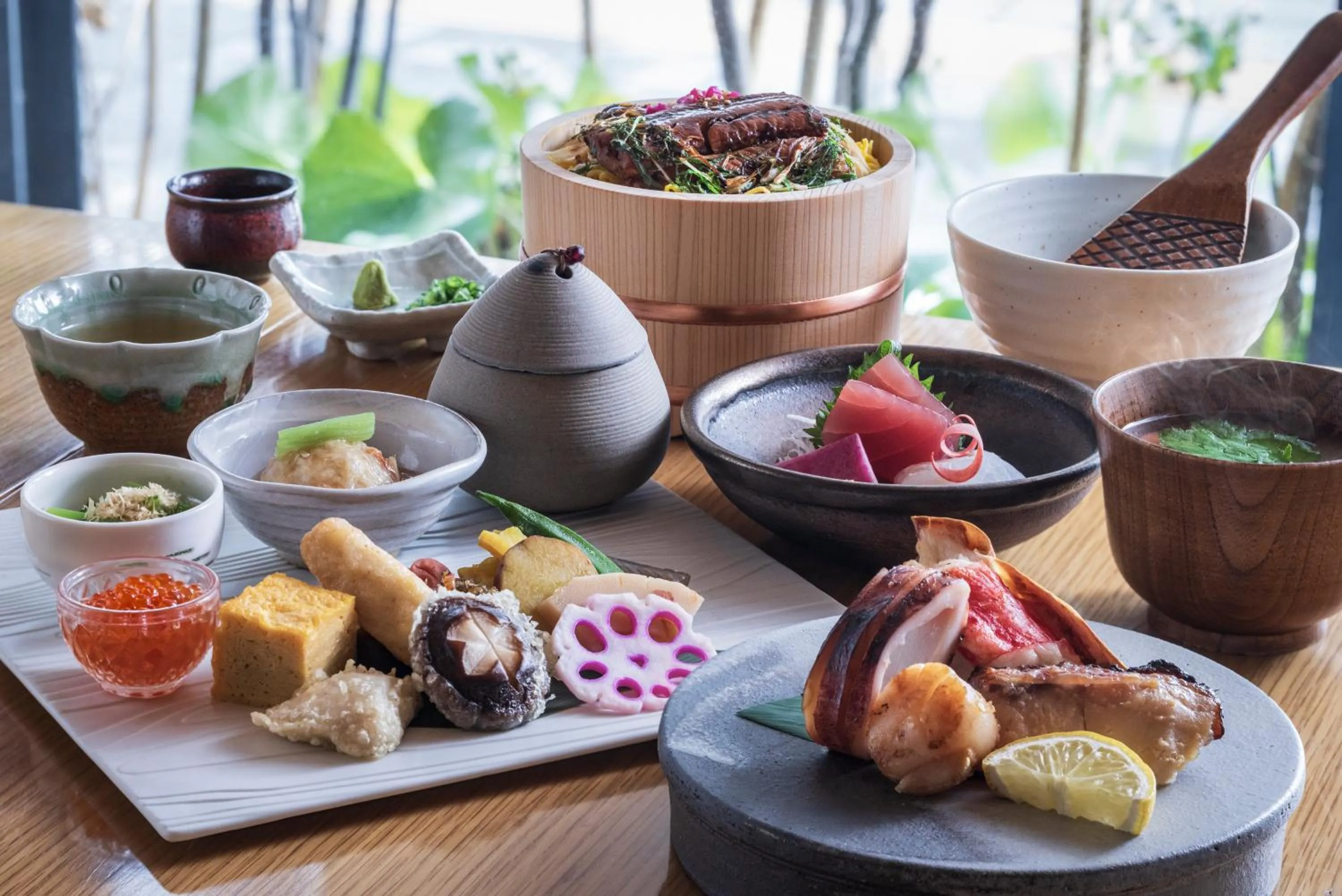 Breakfast in ONSEN RYOKAN Yuen Sapporo