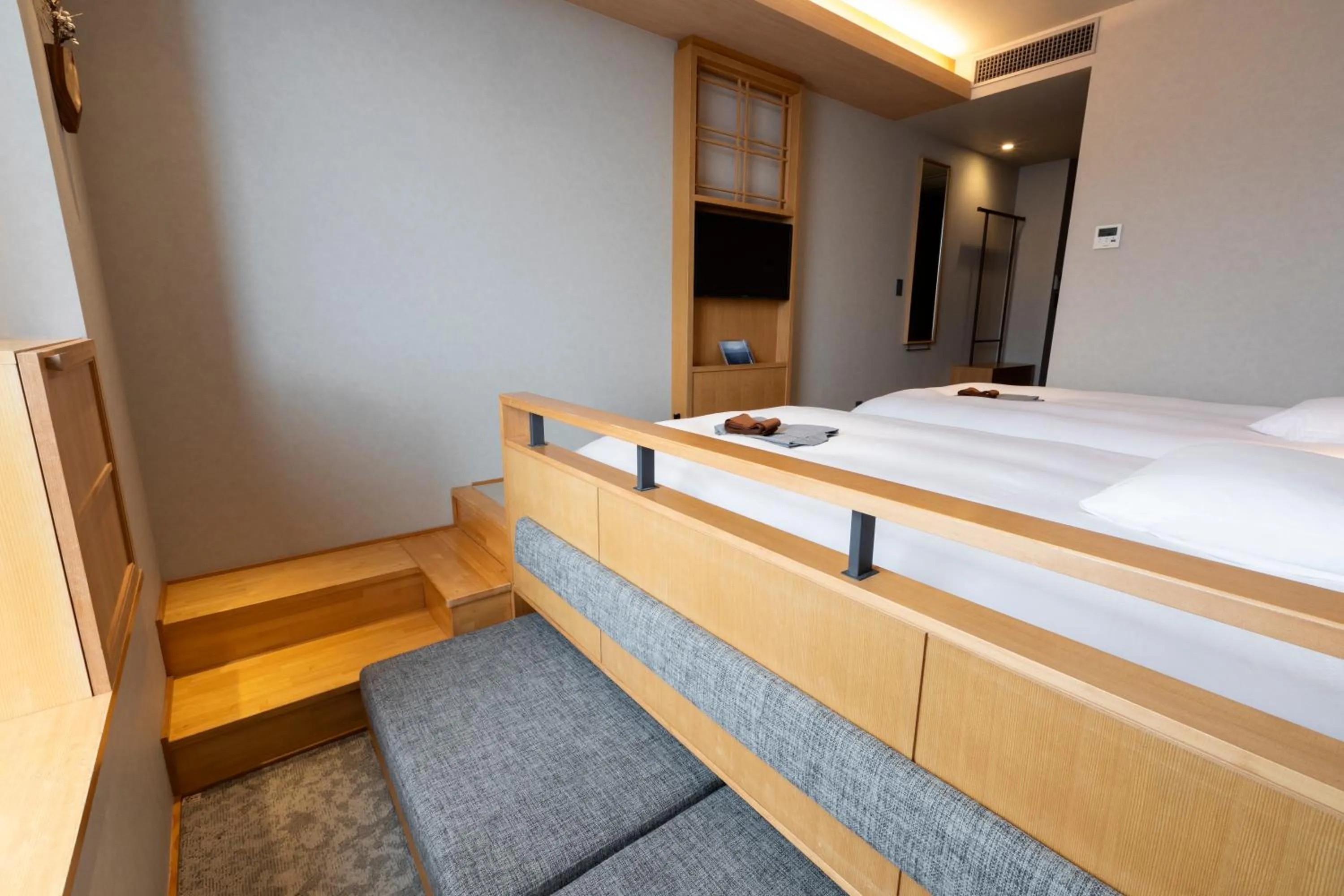 Bedroom, Bed in ONSEN RYOKAN Yuen Sapporo