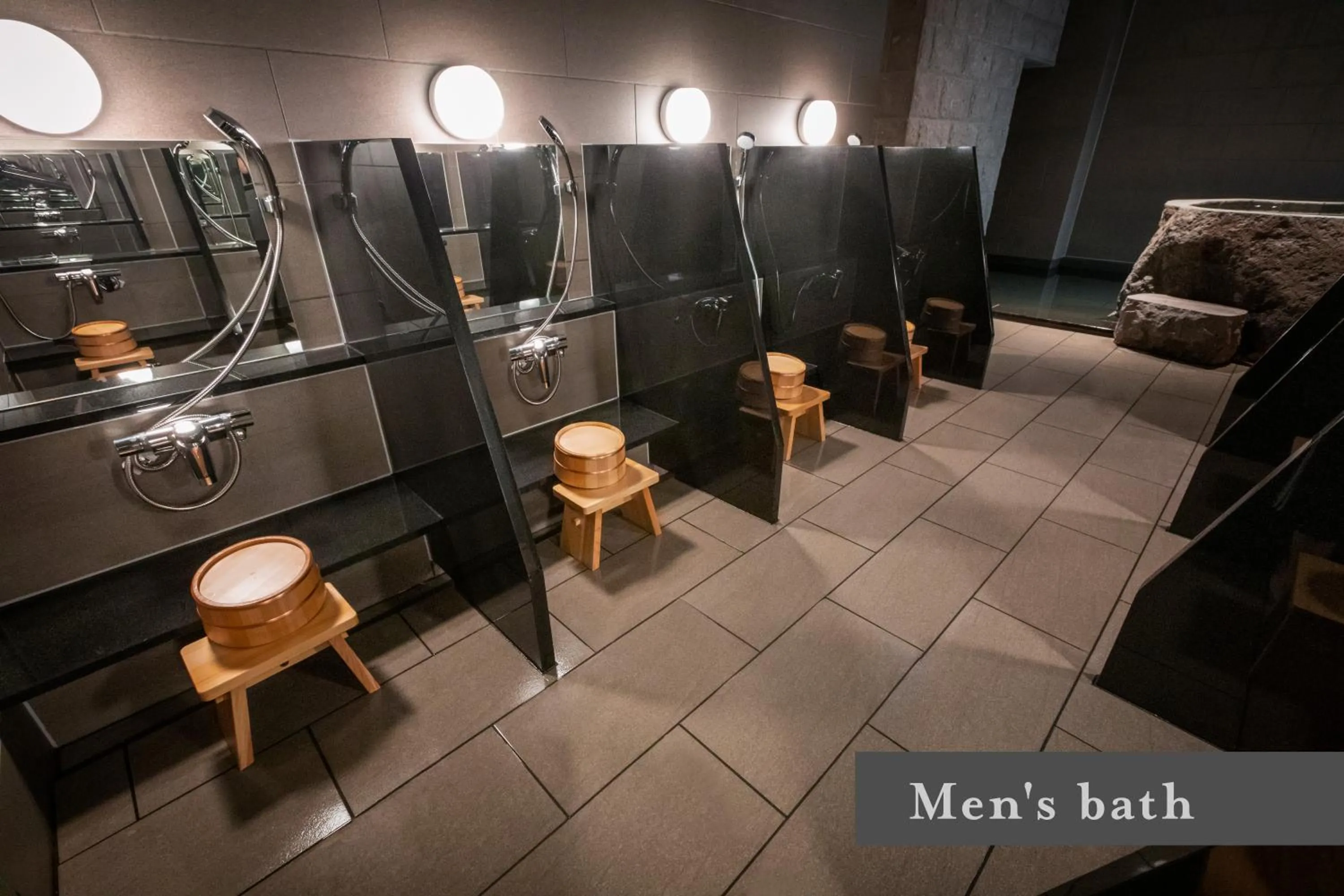 Public Bath in ONSEN RYOKAN Yuen Sapporo