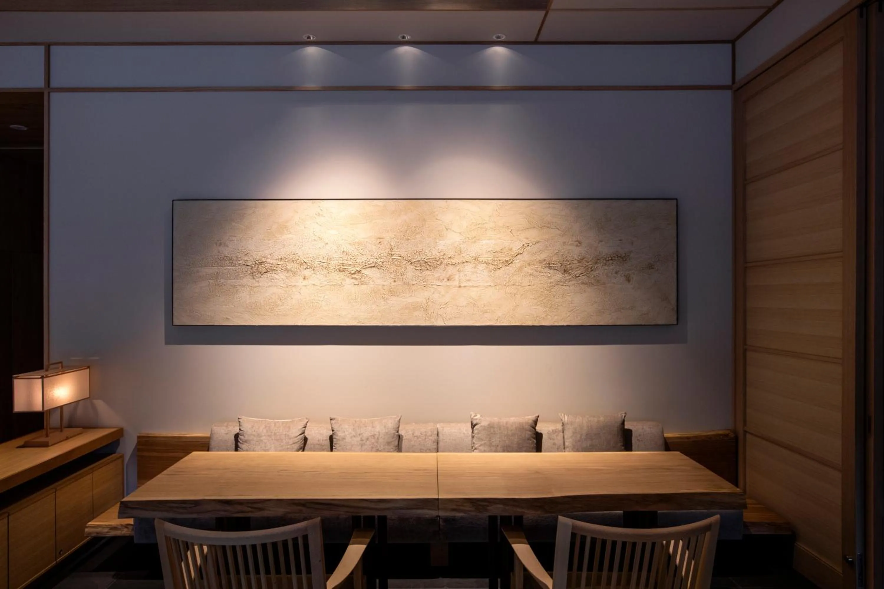 Decorative detail in ONSEN RYOKAN Yuen Sapporo