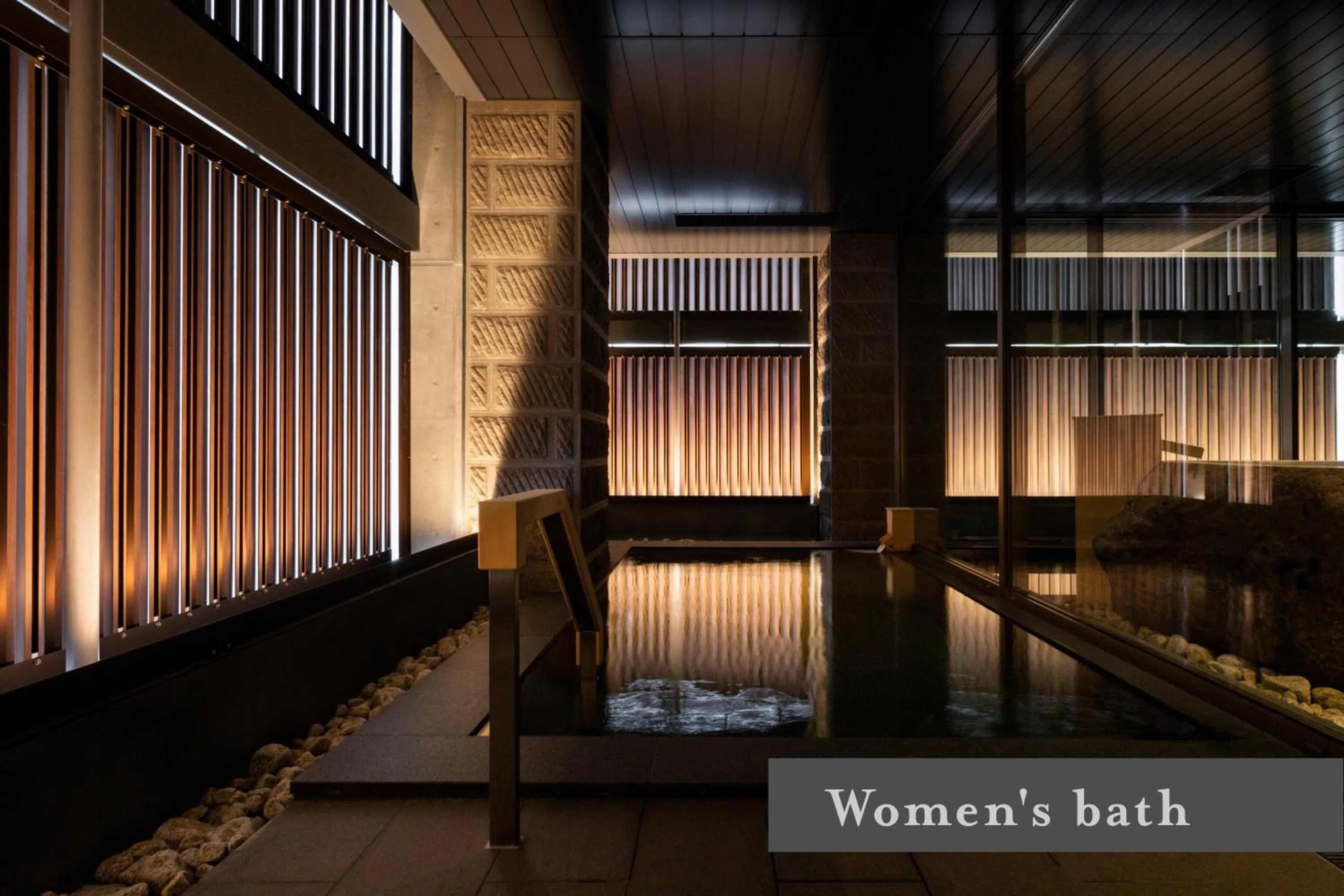 Hot Spring Bath in ONSEN RYOKAN Yuen Sapporo