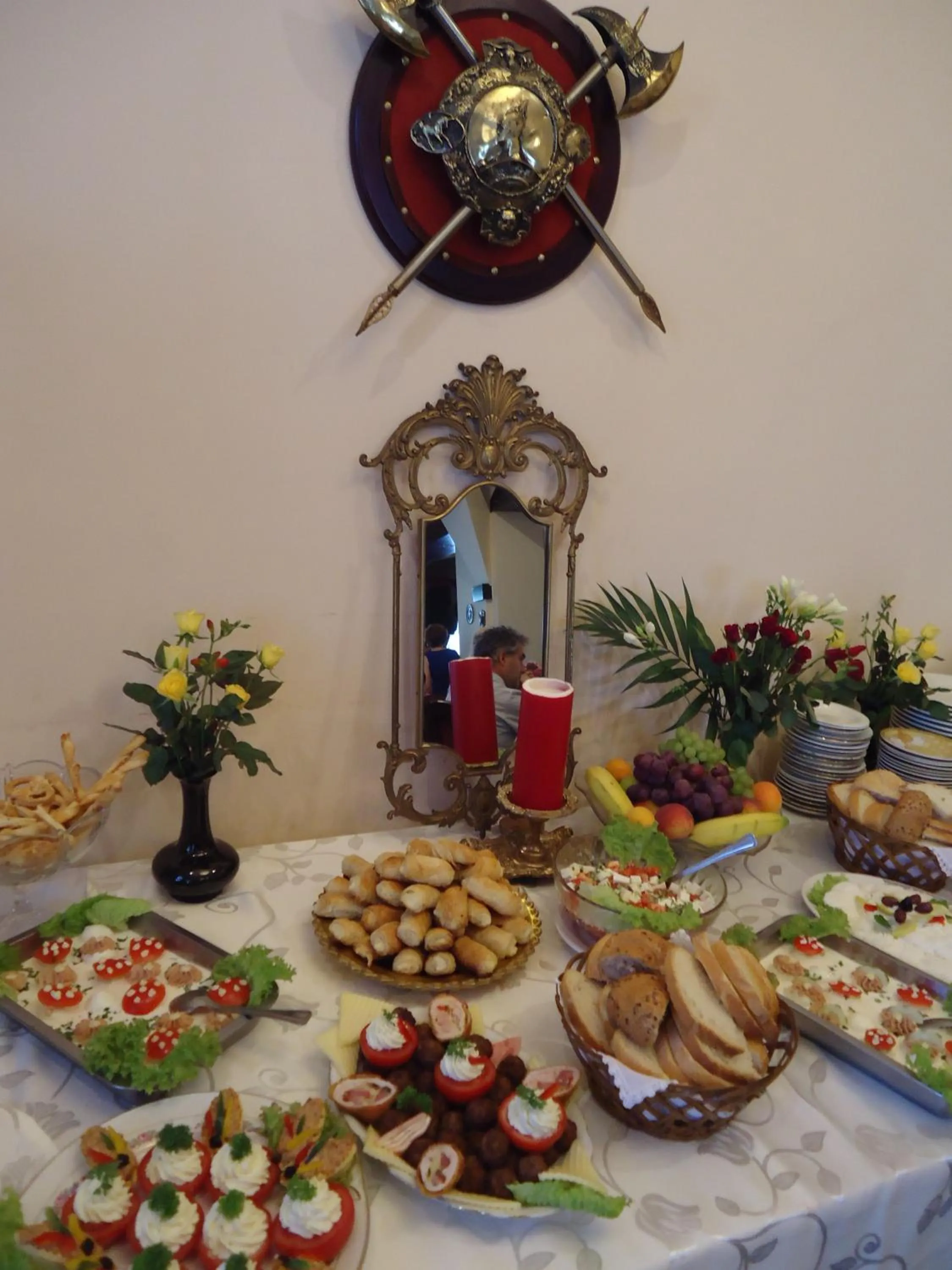 Buffet breakfast in VILA Corviniana