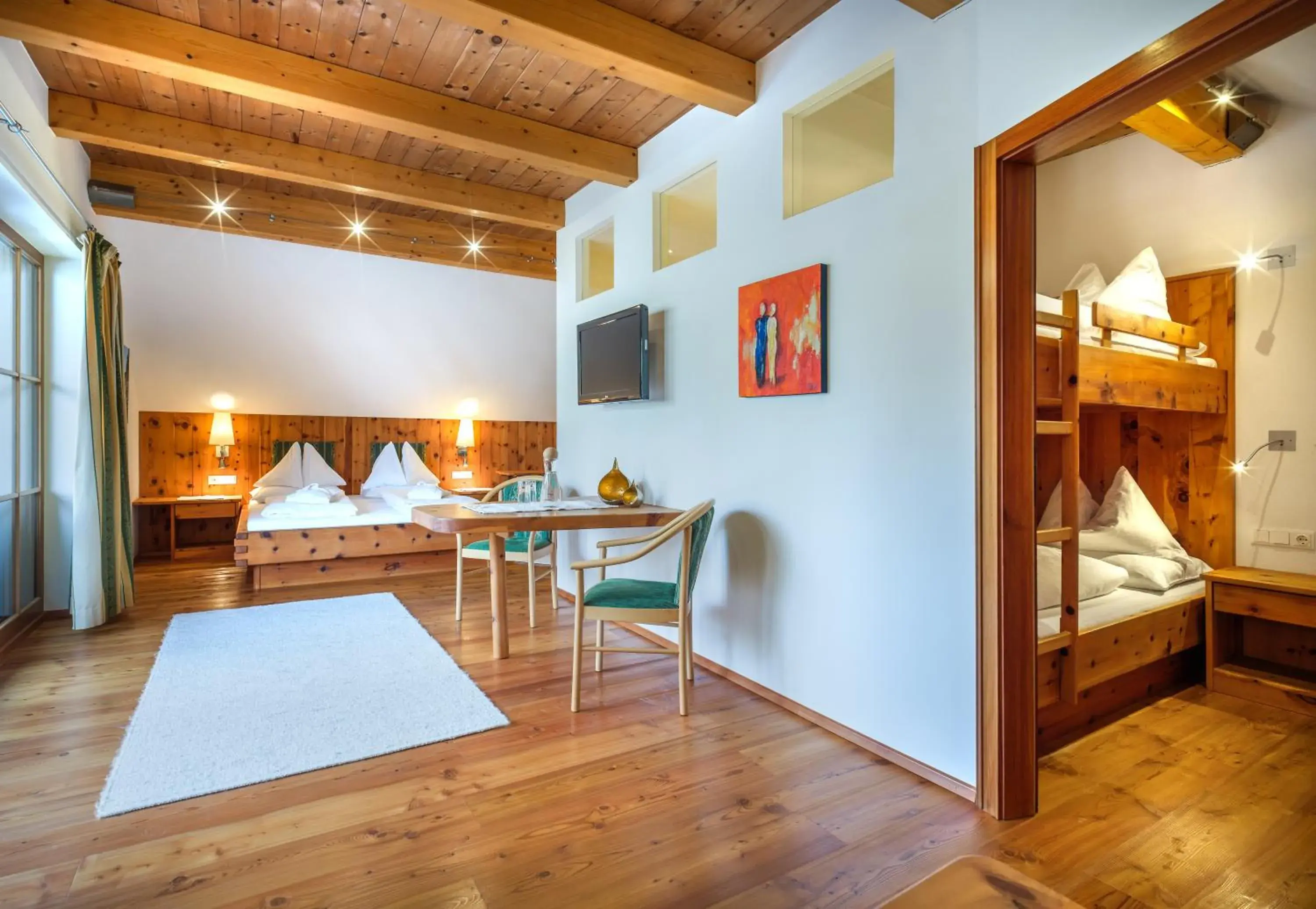 Family Suite with Balcony (2 Adults + 2 Children) in Hotel Häuserl im Wald Family Suite with Balcony (2 Adults + 2 Children) in Hotel Häuserl im Wald