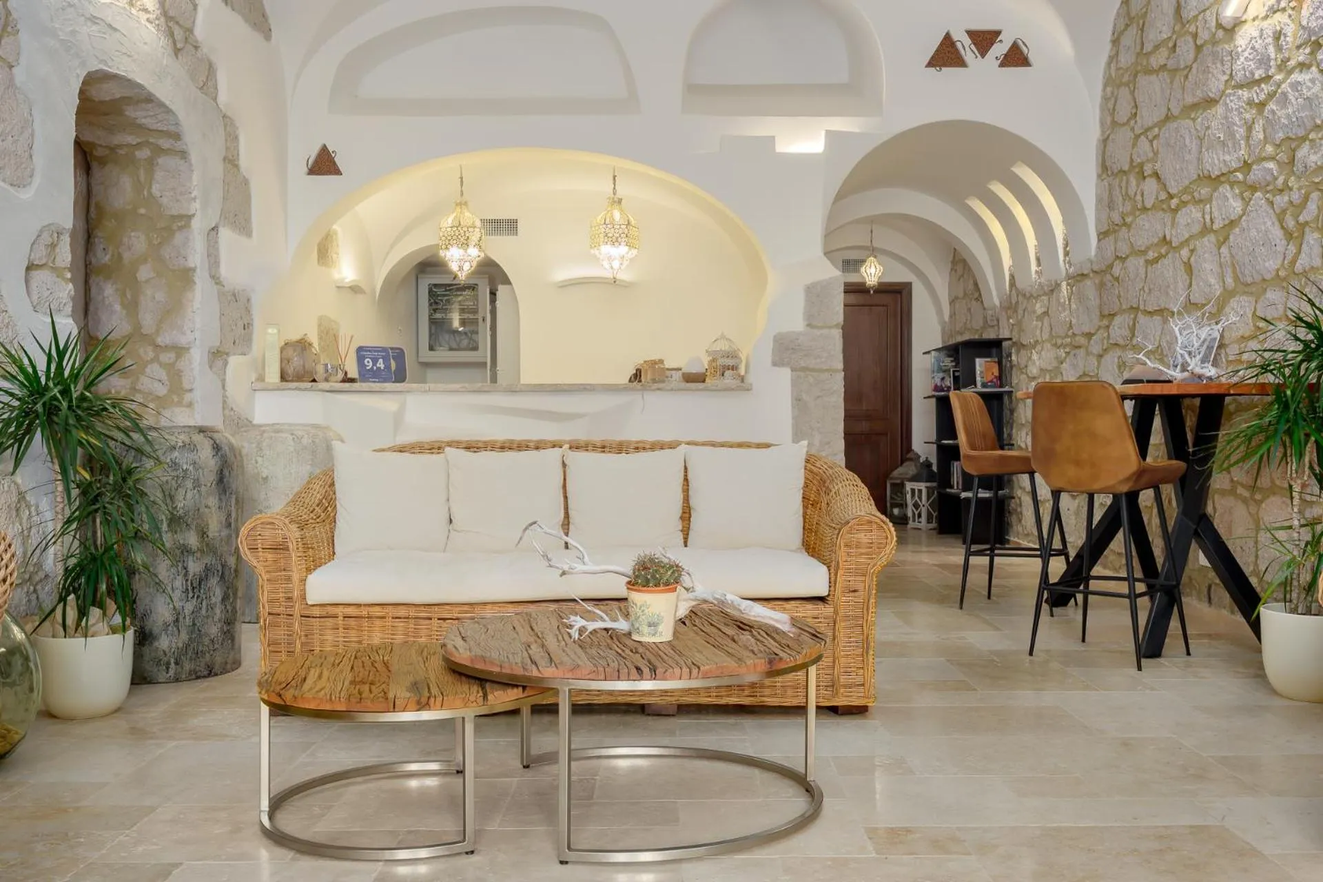 Lobby or reception in Il Giardino Degli Aranci