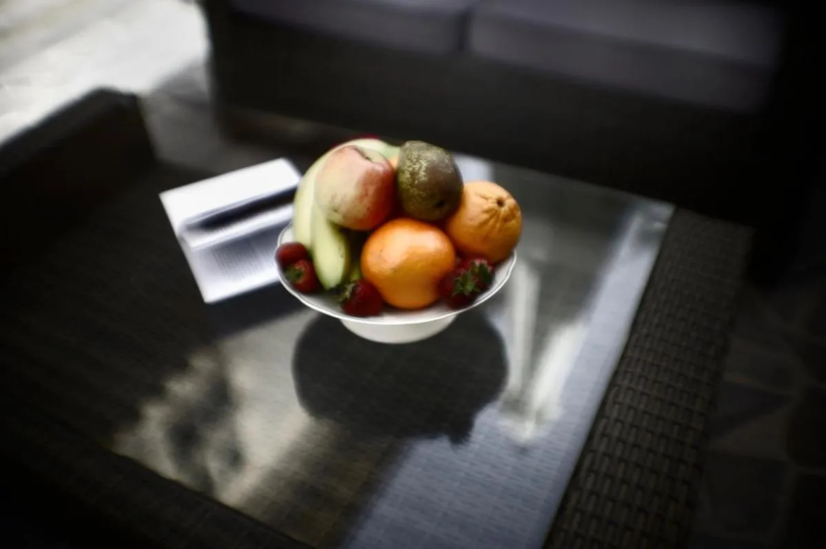 Decorative detail in Il Giardino Degli Aranci