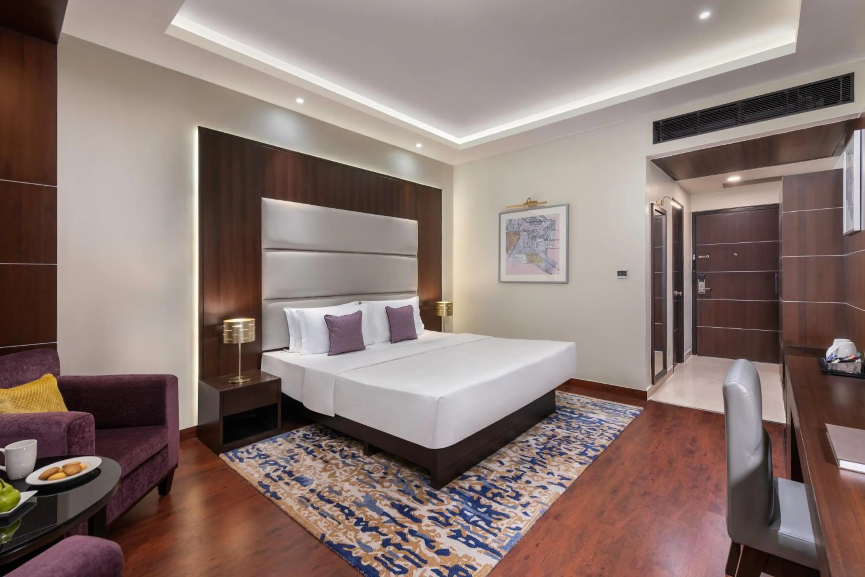 Bedroom, Bed in Vivanta Jamshedpur, Golmuri