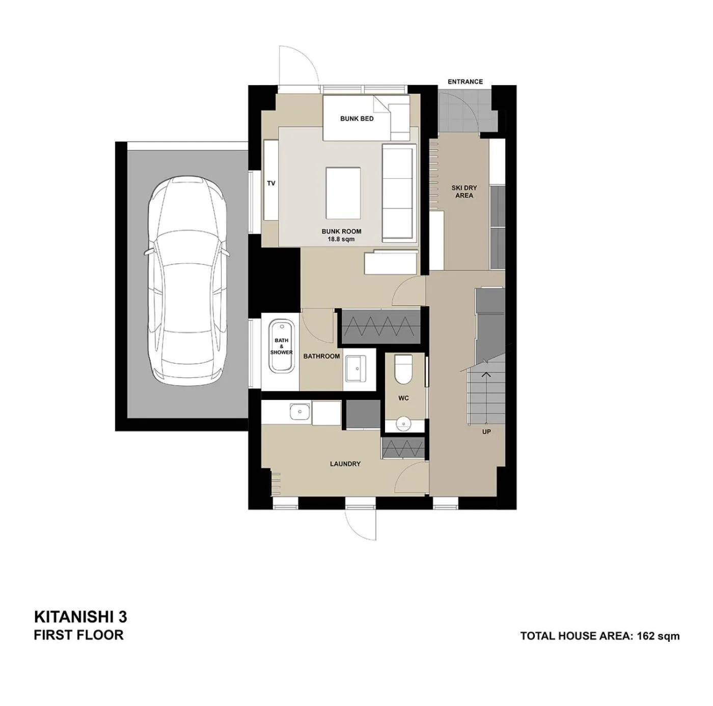 Floor plan in Kitanishi 3 by H2 Life