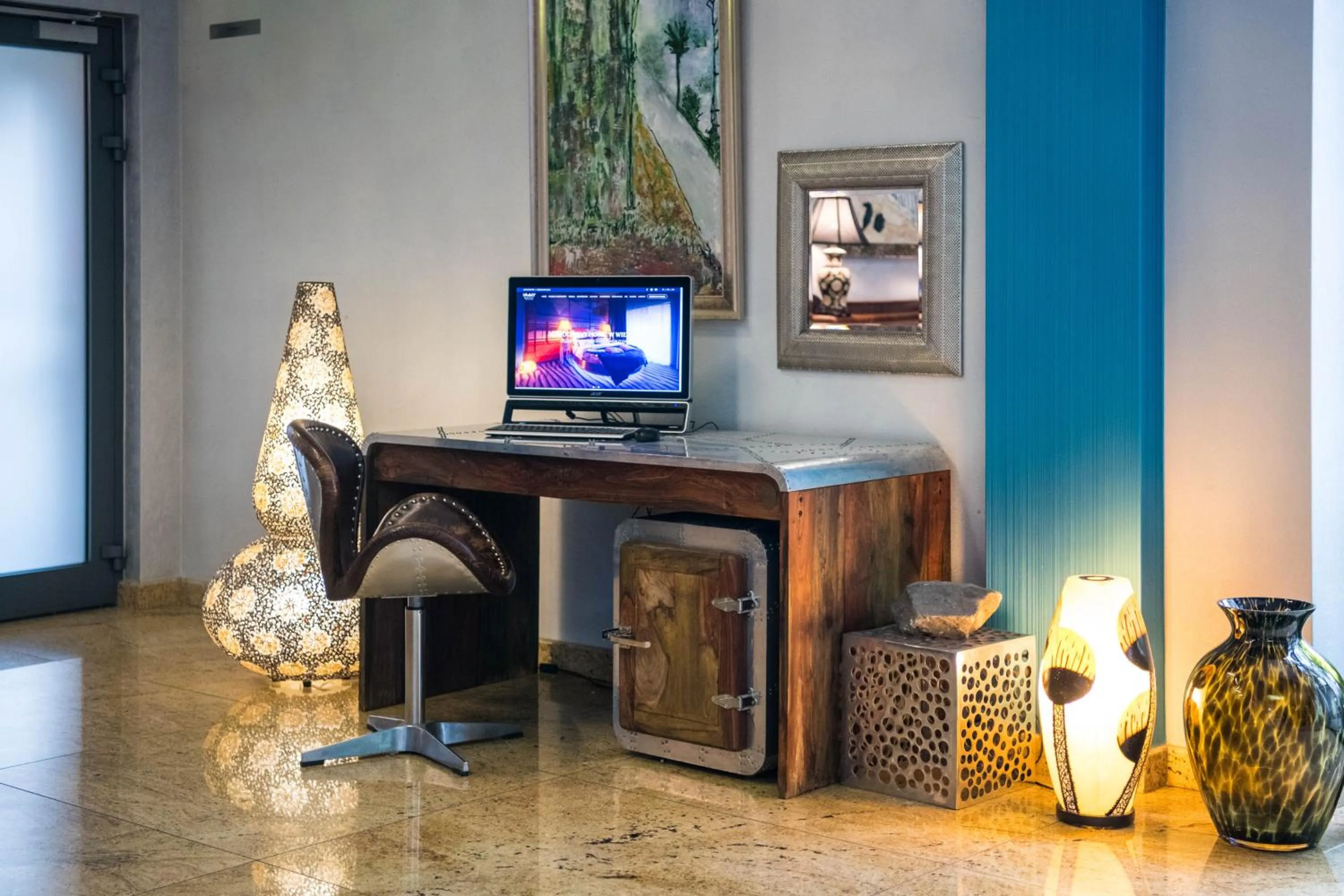 Lobby or reception in Hotel Lenart