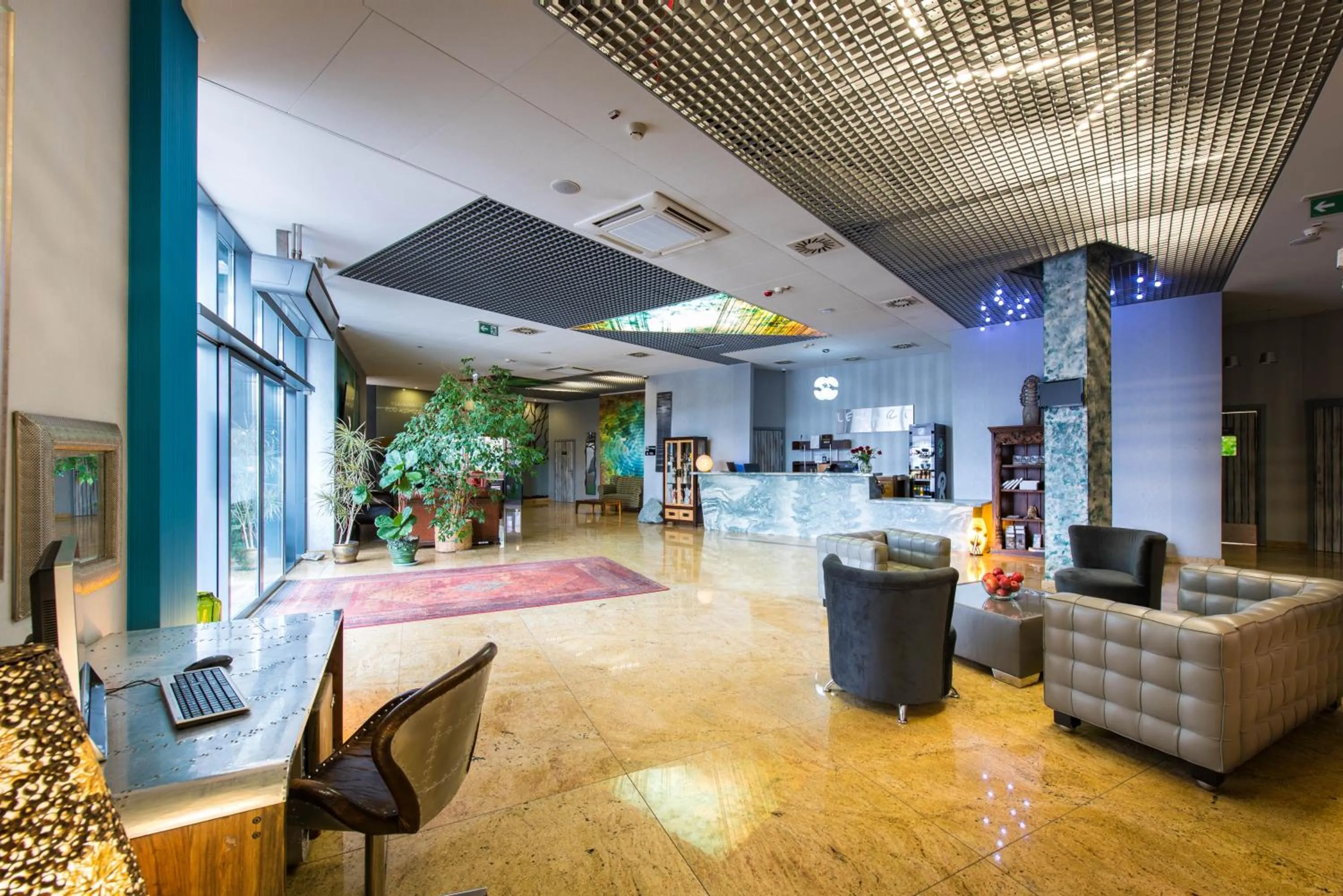 Lobby or reception in Hotel Lenart