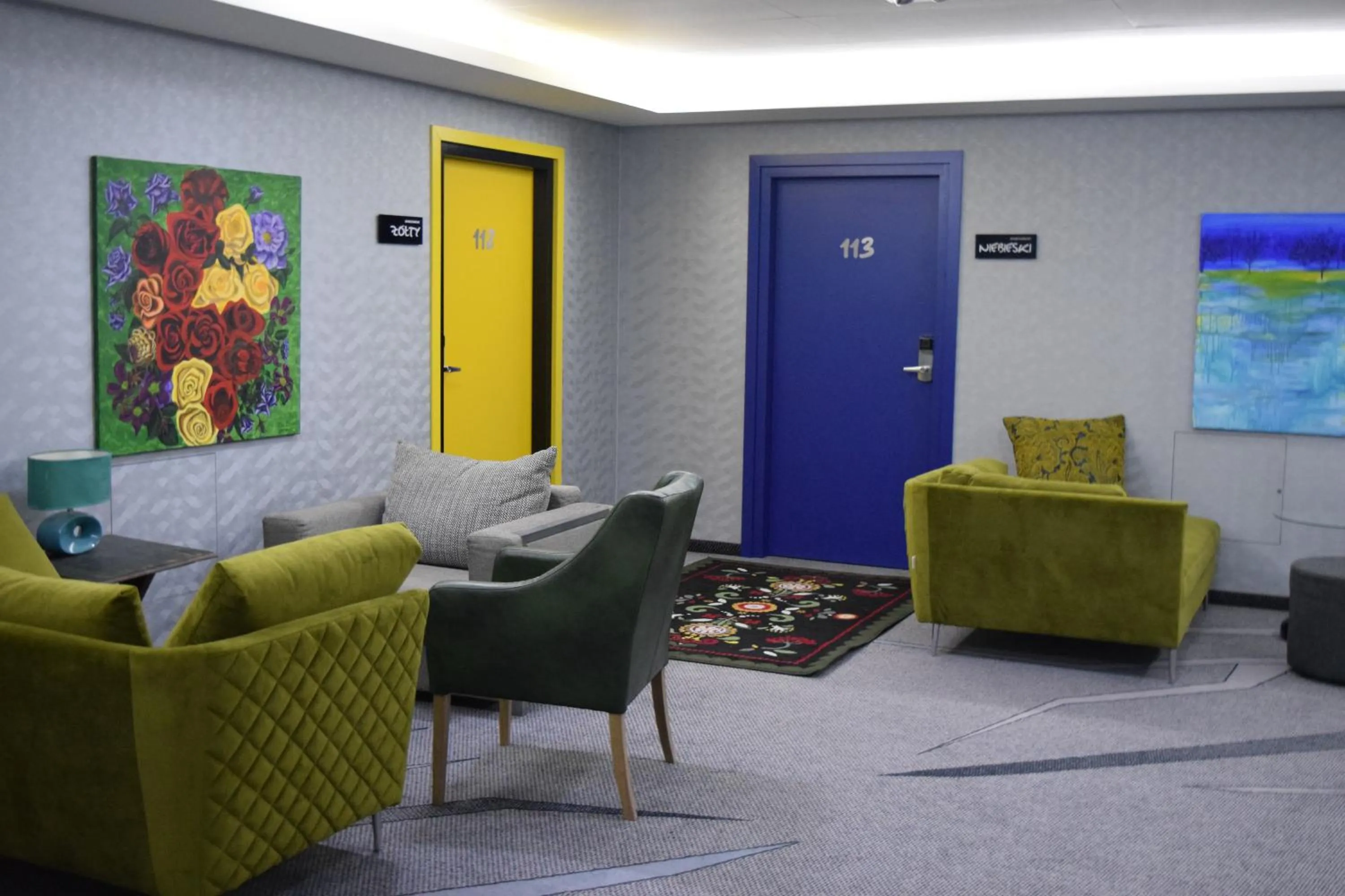 Decorative detail in Hotel Lenart