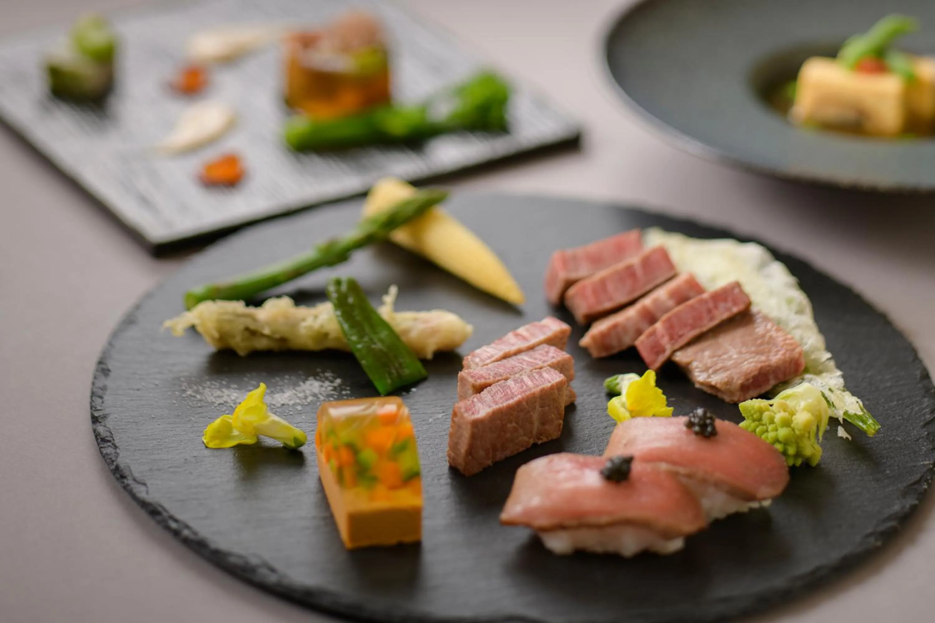 Food close-up in Tamaya Ryokan