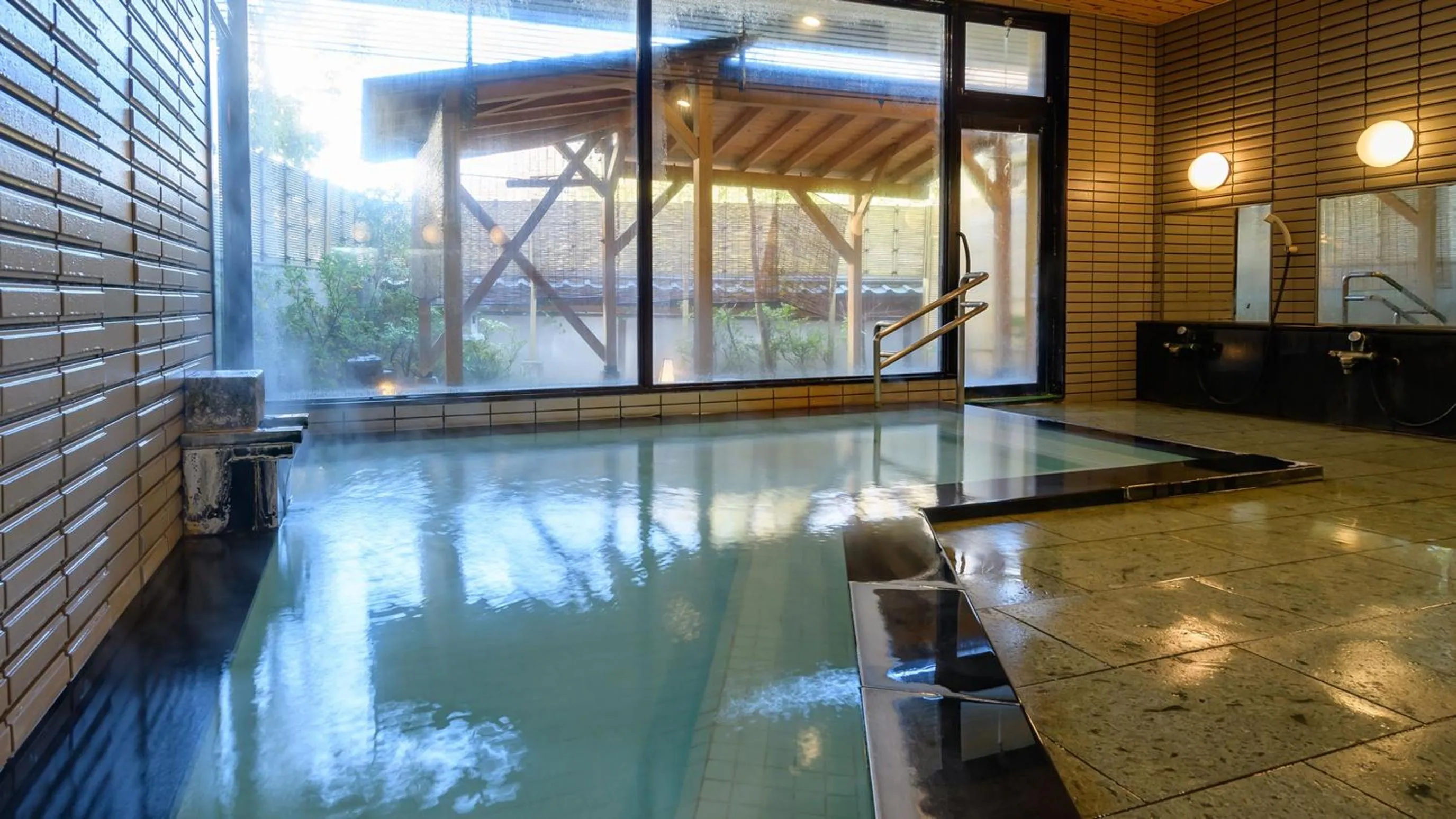 Hot Spring Bath in Tamaya Ryokan