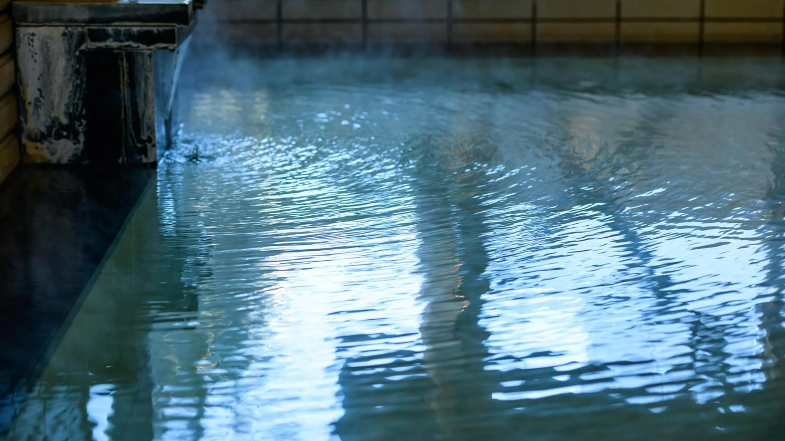 Hot Spring Bath in Tamaya Ryokan