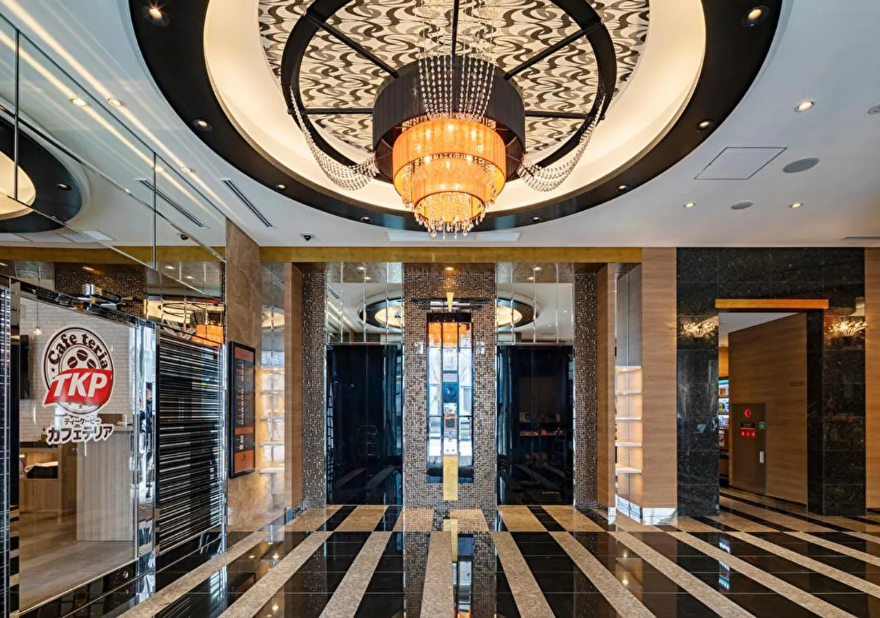 Lobby or reception in APA Hotel Hakata Higashihieekimae