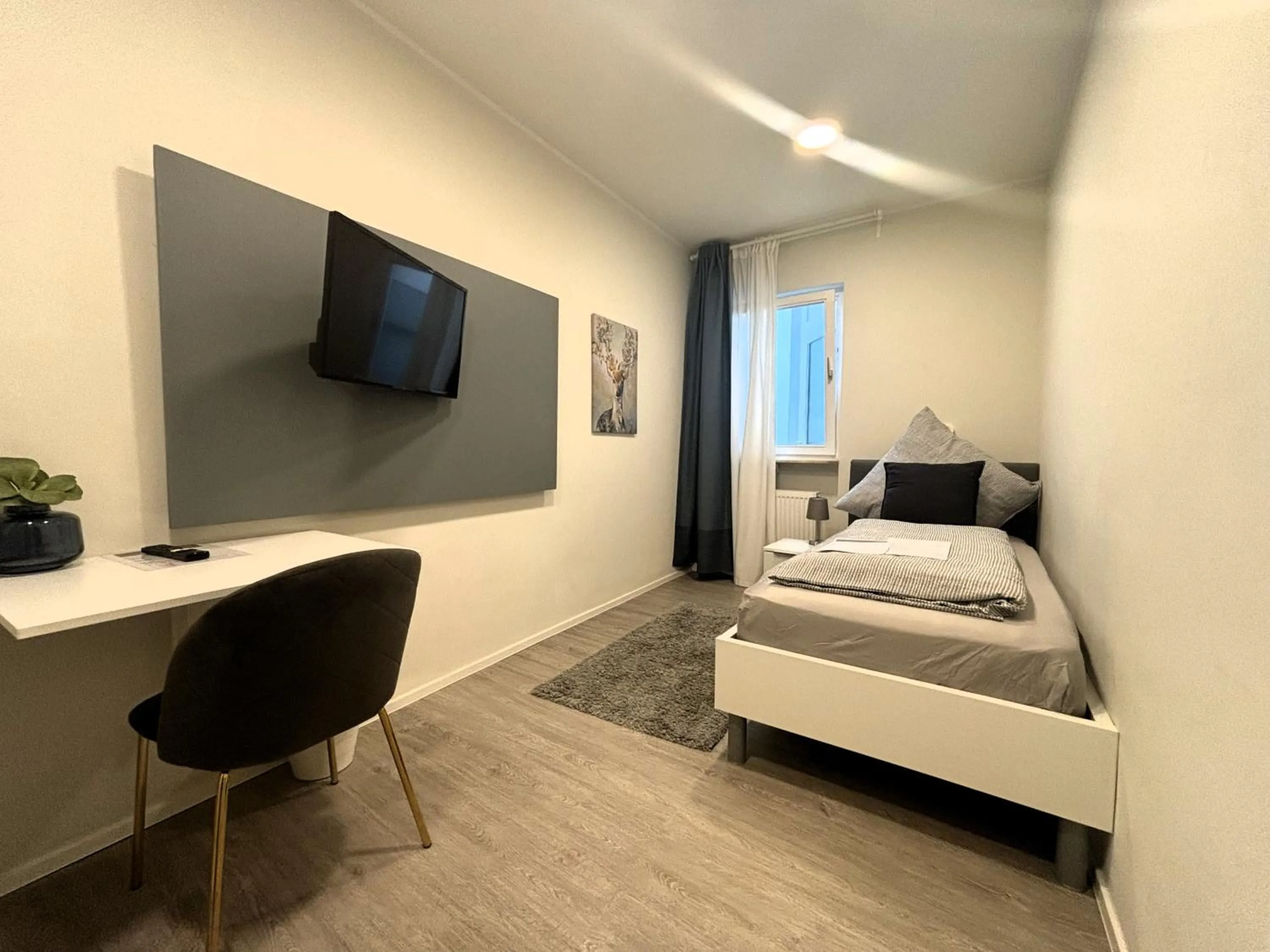 Bed in Simplex Stays Hotel Quartier 8 - Digital Access