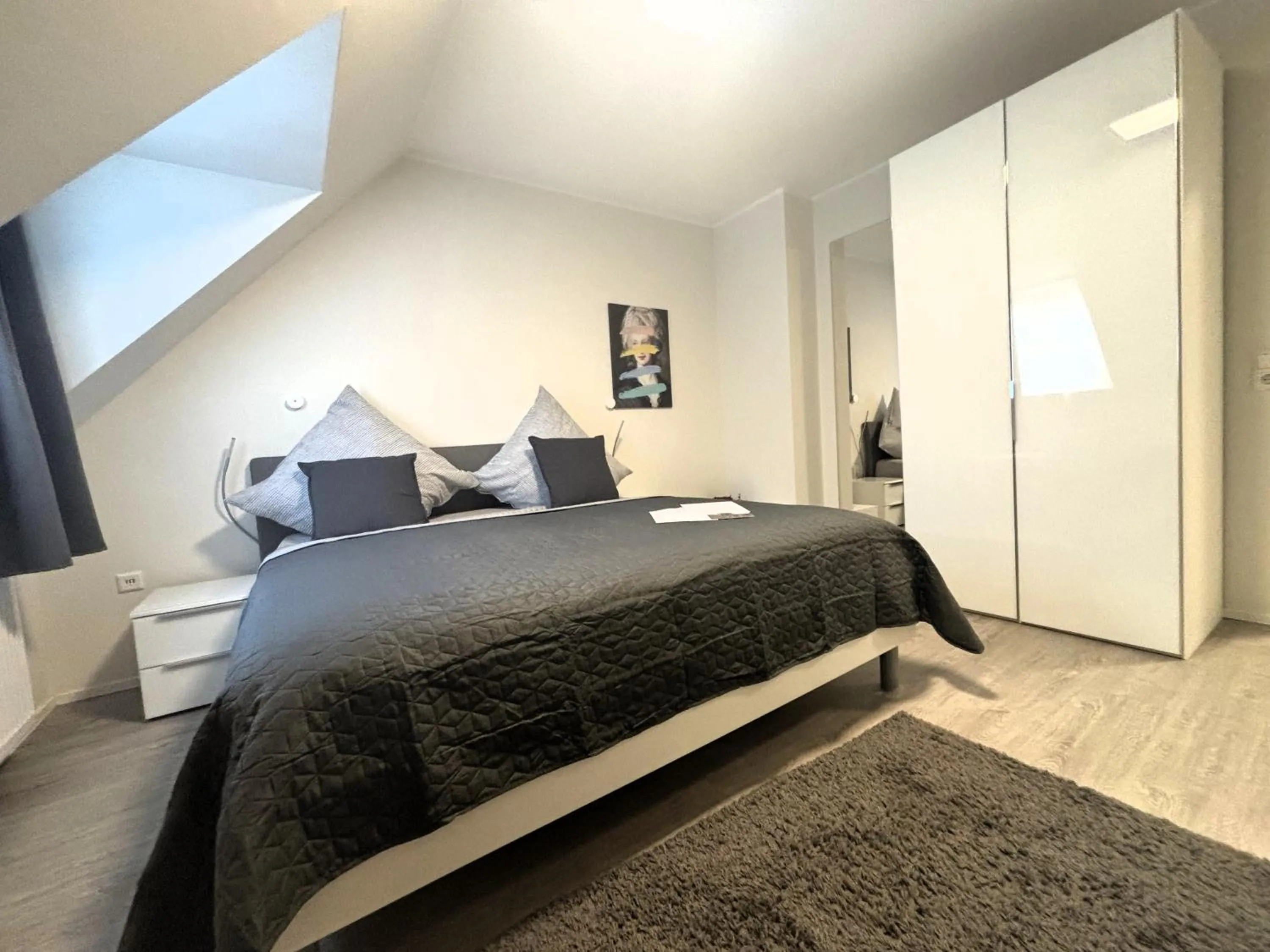 Photo of the whole room, Bed in Simplex Stays Hotel Quartier 8 - Digital Access