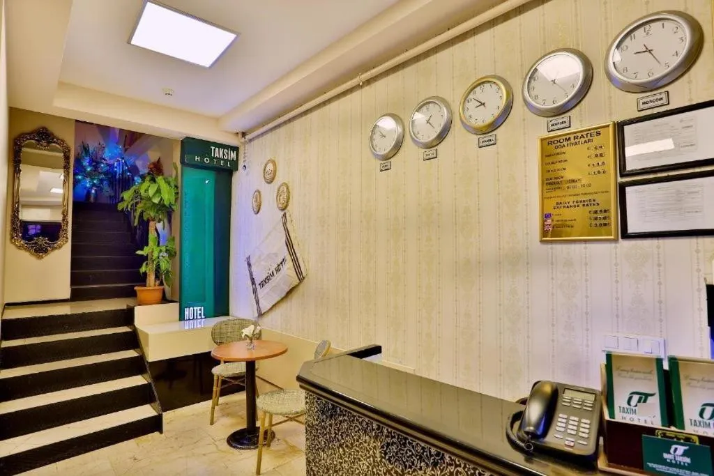 Lobby or reception in Gh Suites Taxim Hotel
