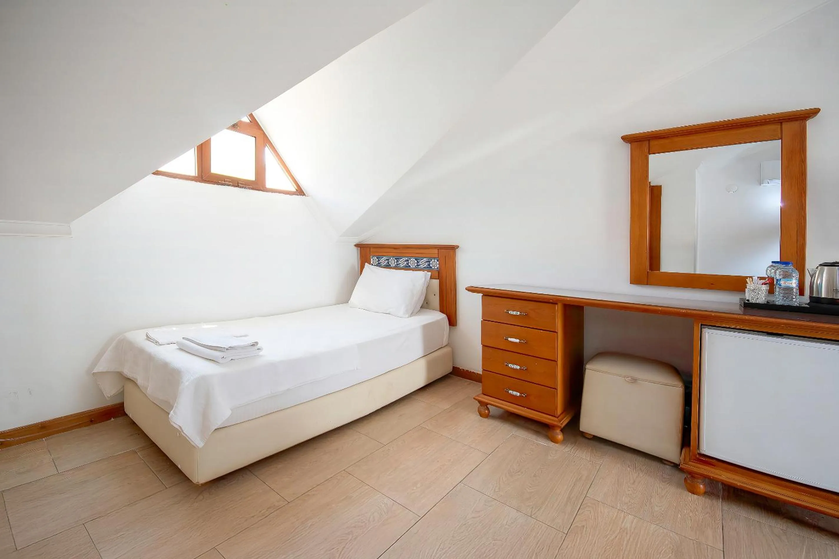 Bed in Datca Kilic Hotel