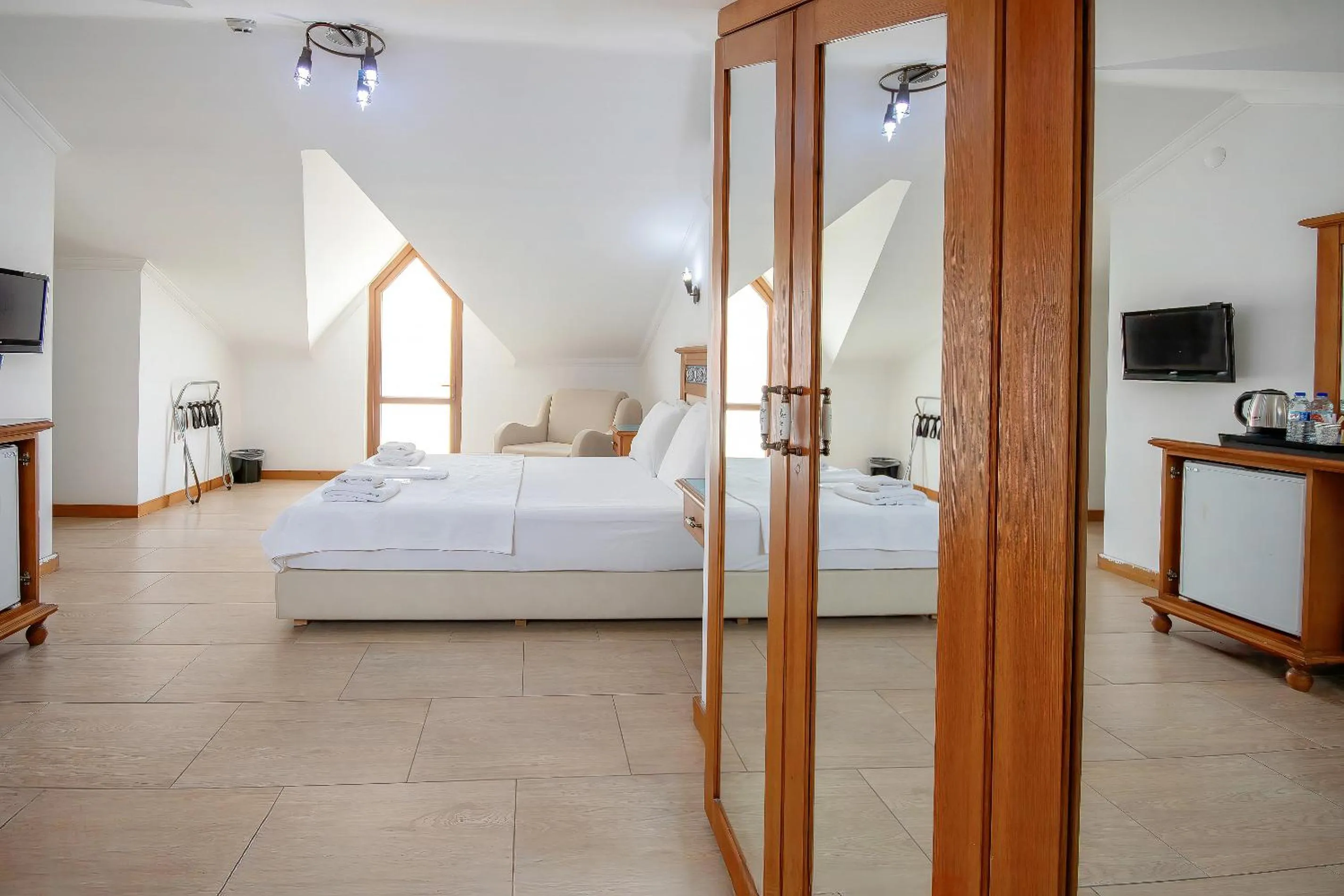 Bed in Datca Kilic Hotel