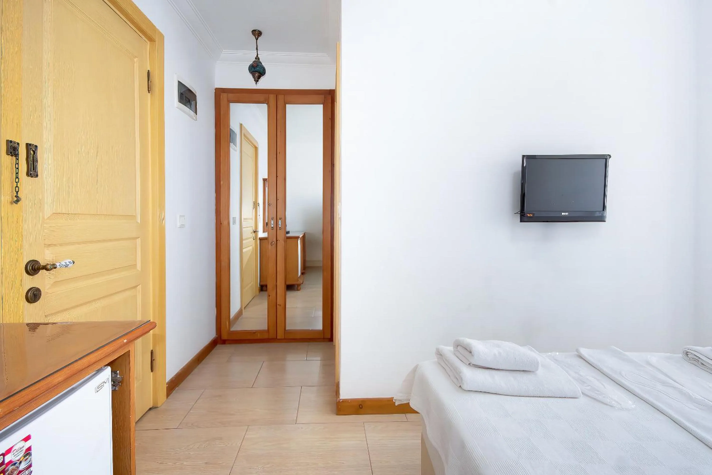 Bed in Datca Kilic Hotel