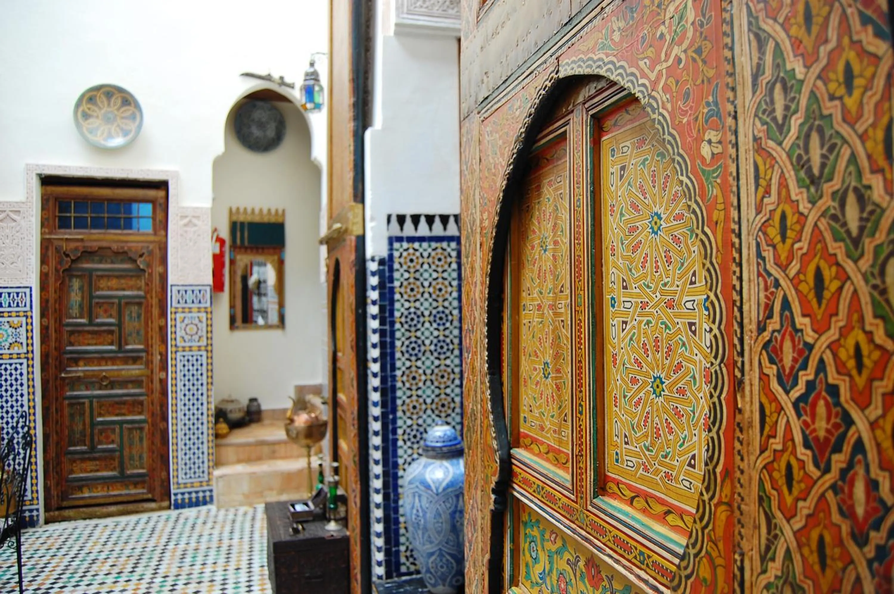 Facade/entrance in Riad Fes Aicha & SPA