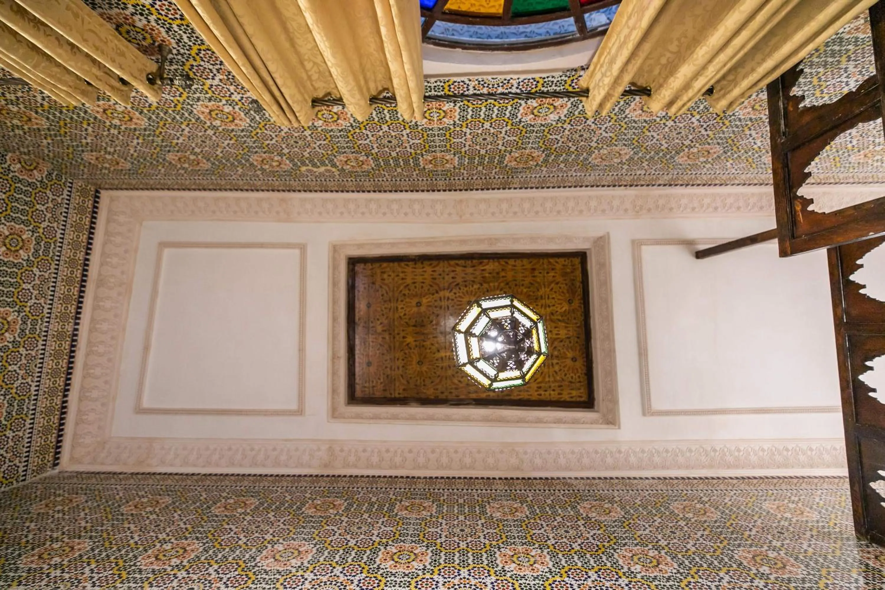 Decorative detail in Riad Fes Aicha & SPA