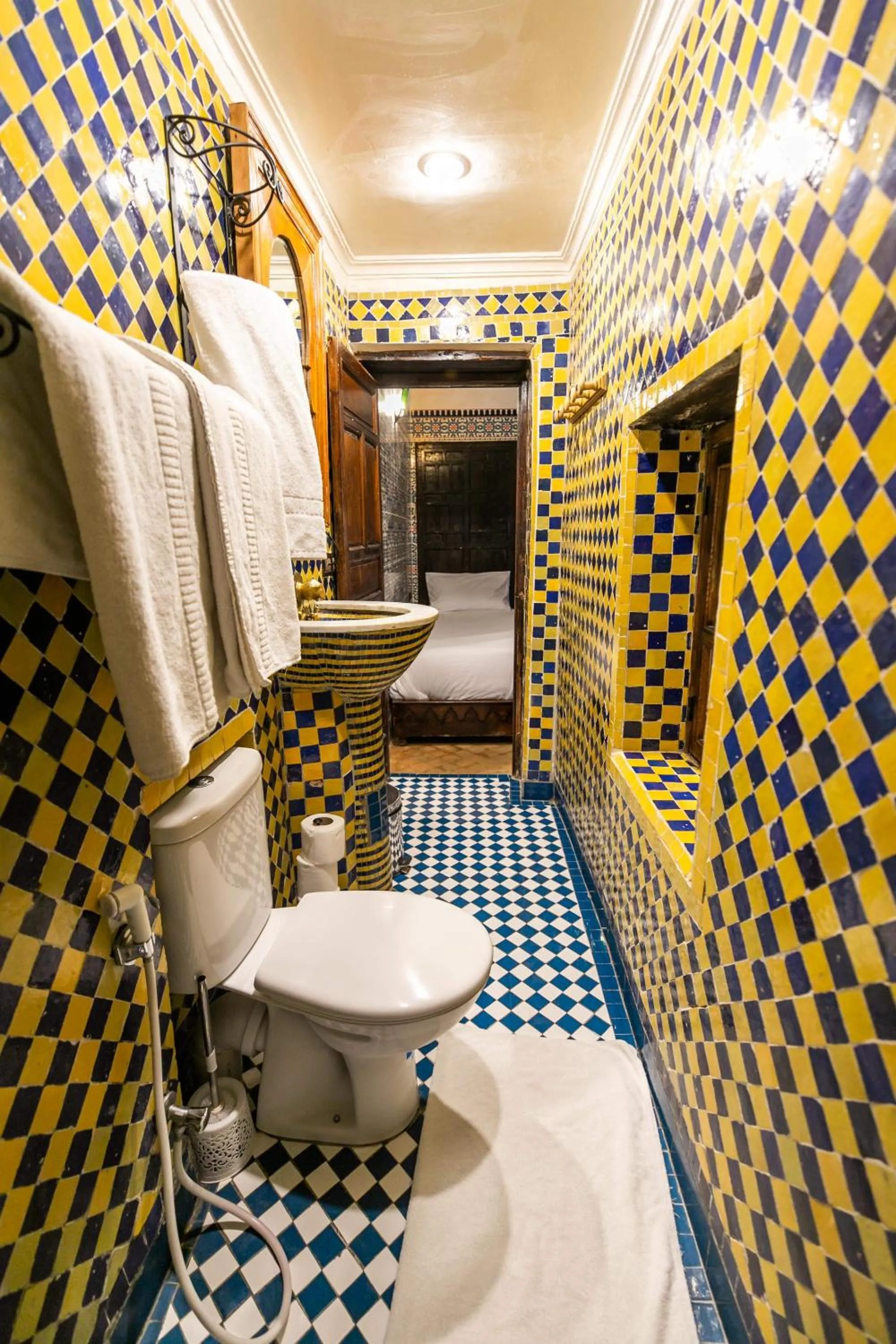 Bathroom in Riad Fes Aicha & SPA