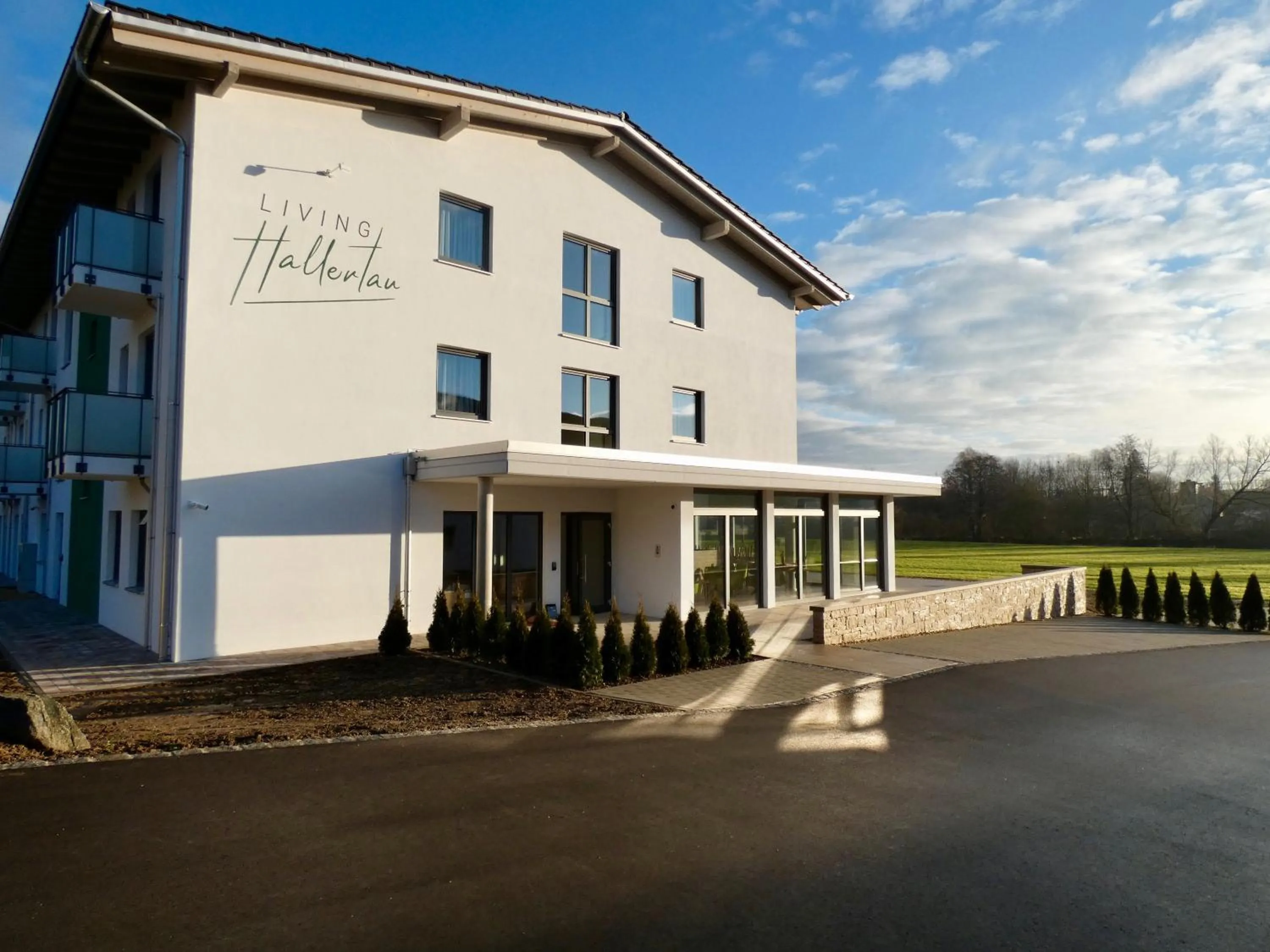 Facade/entrance in Living Hallertau