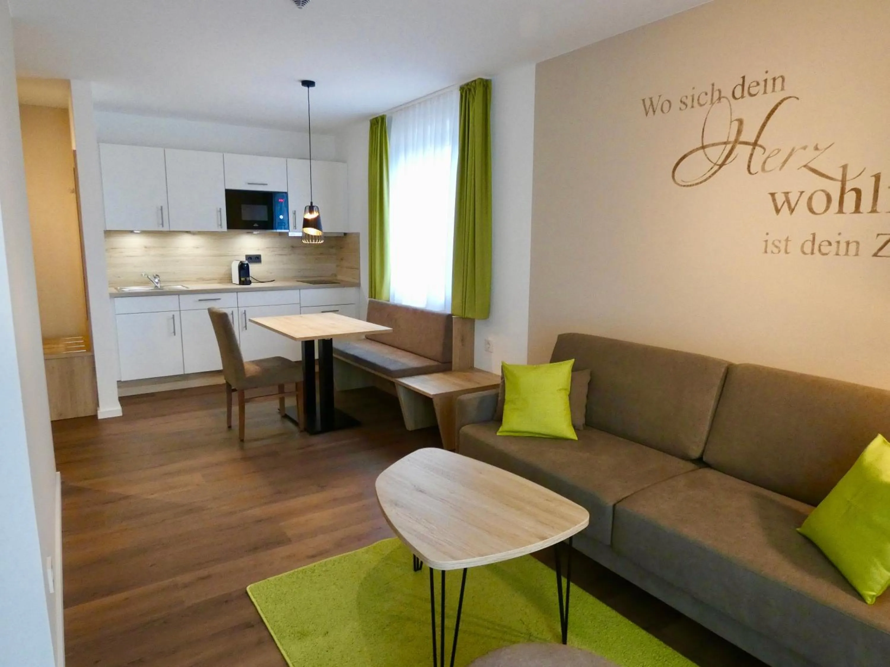 Kitchen or kitchenette in Living Hallertau