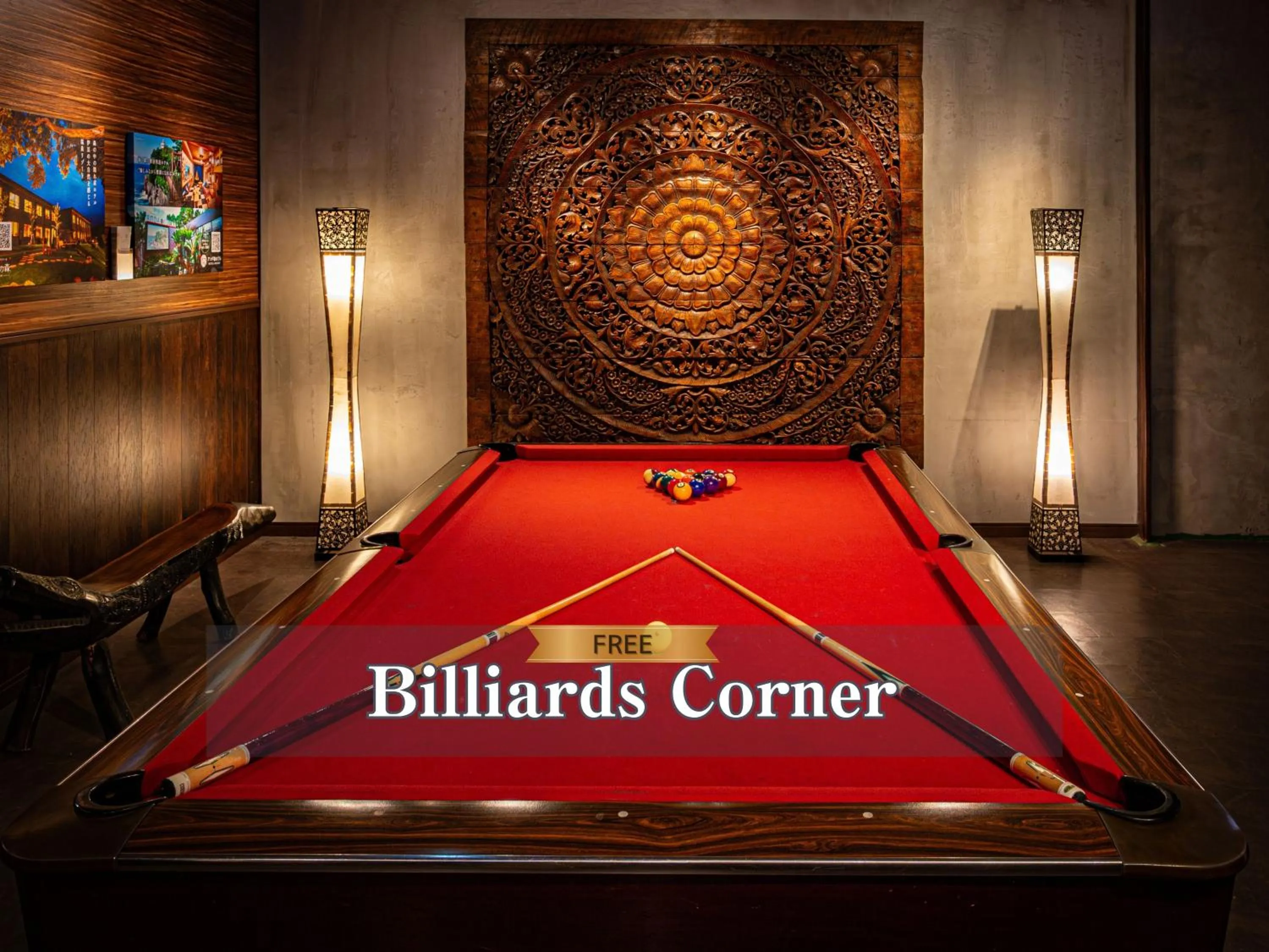 Billiard in Hotel Balian Resort Shinjuku Honten