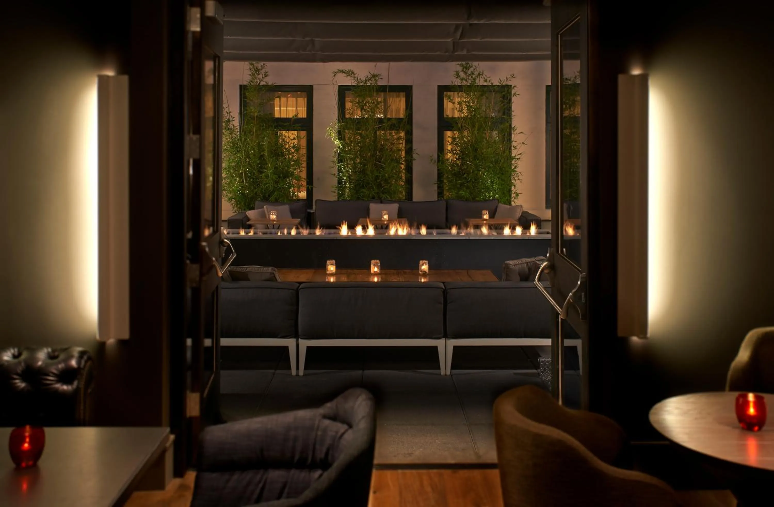 Patio in Hotel Zelos San Francisco