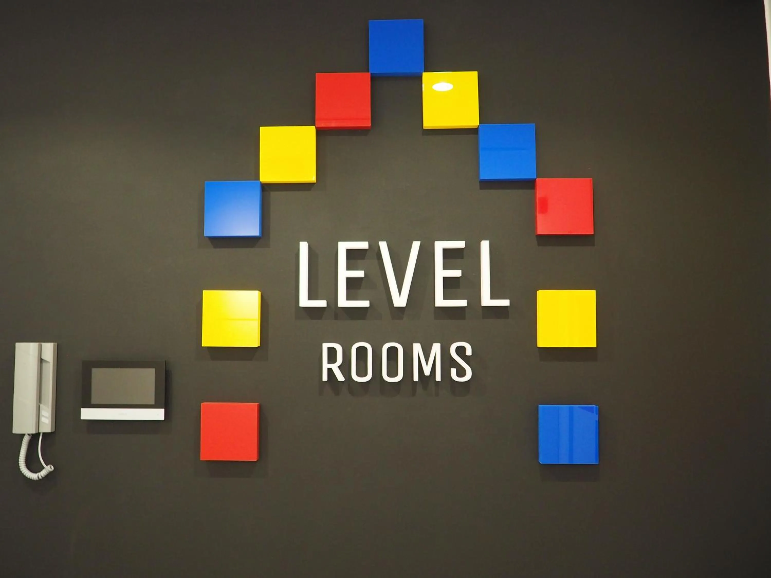 Property logo or sign in Level Rooms