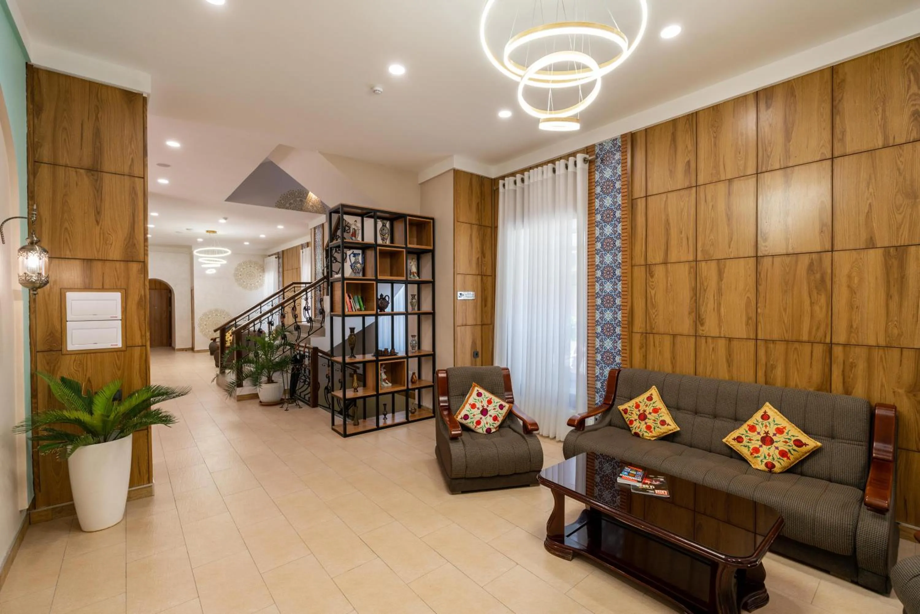 Library in Hotel Malika Bukhara