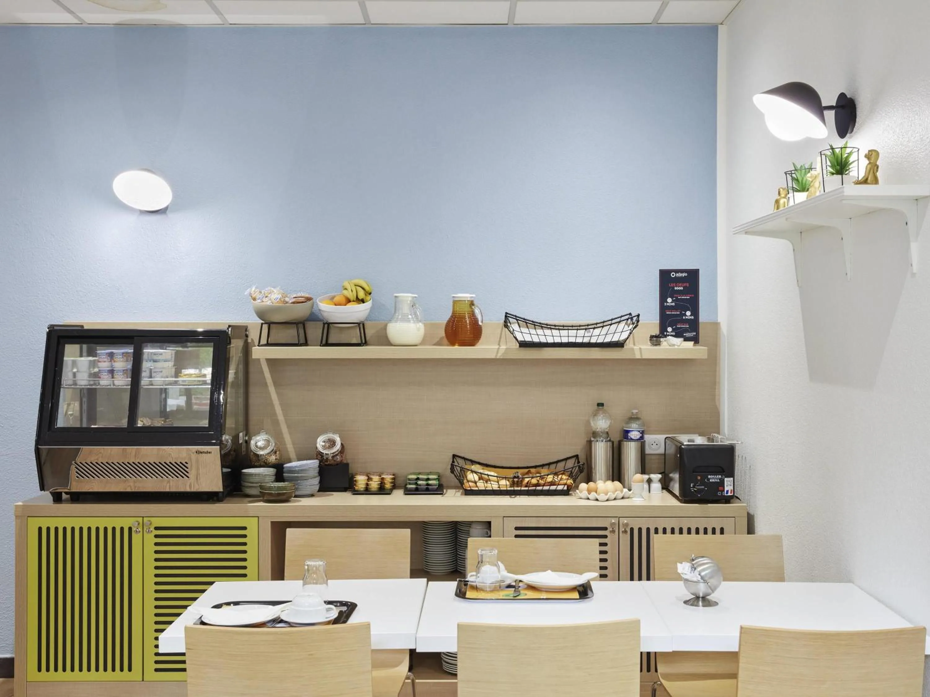 Breakfast in Aparthotel Adagio Access Paris Quai d'Ivry