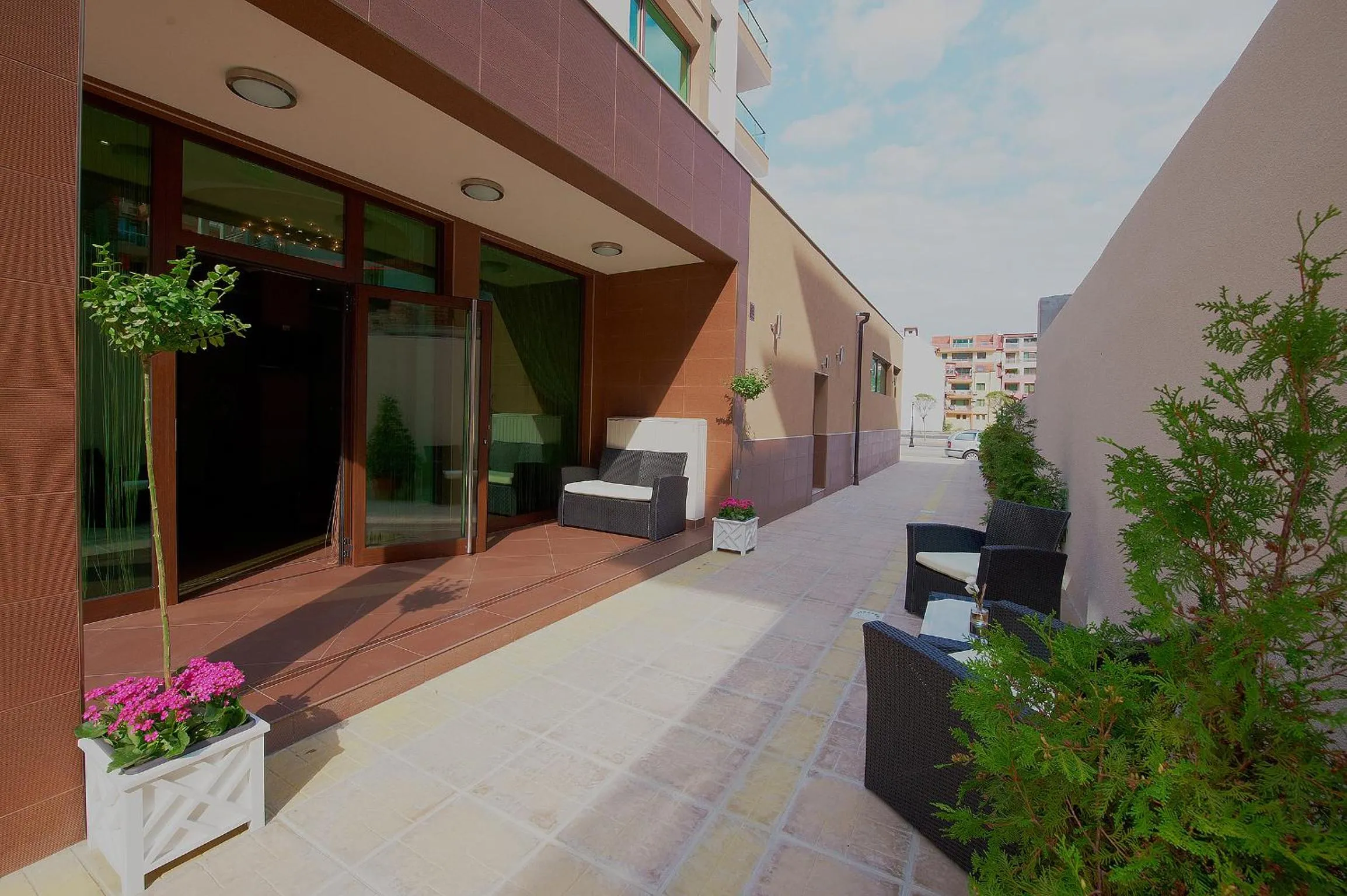 Patio in Central Plaza