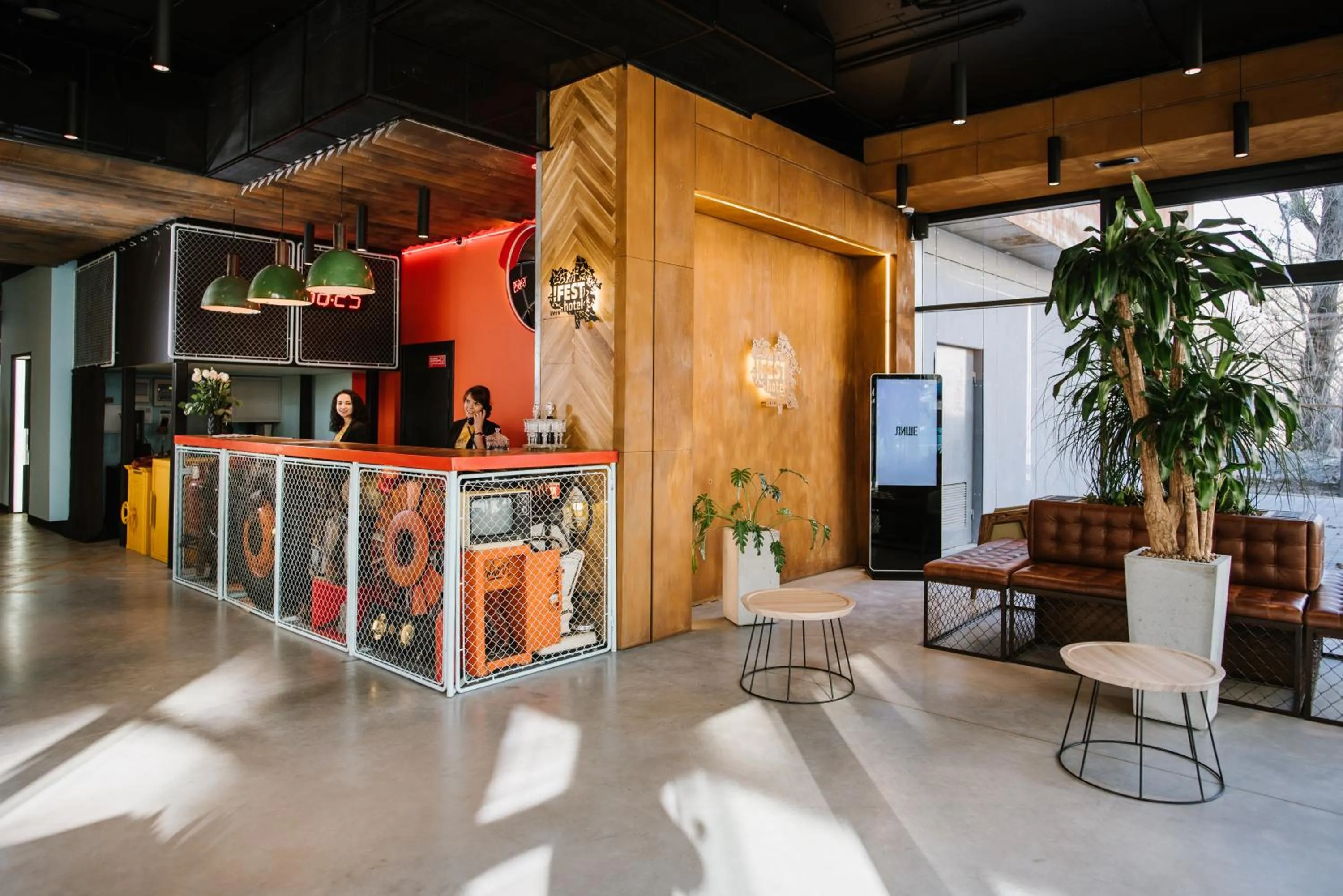 Staff in !FEST Hotel