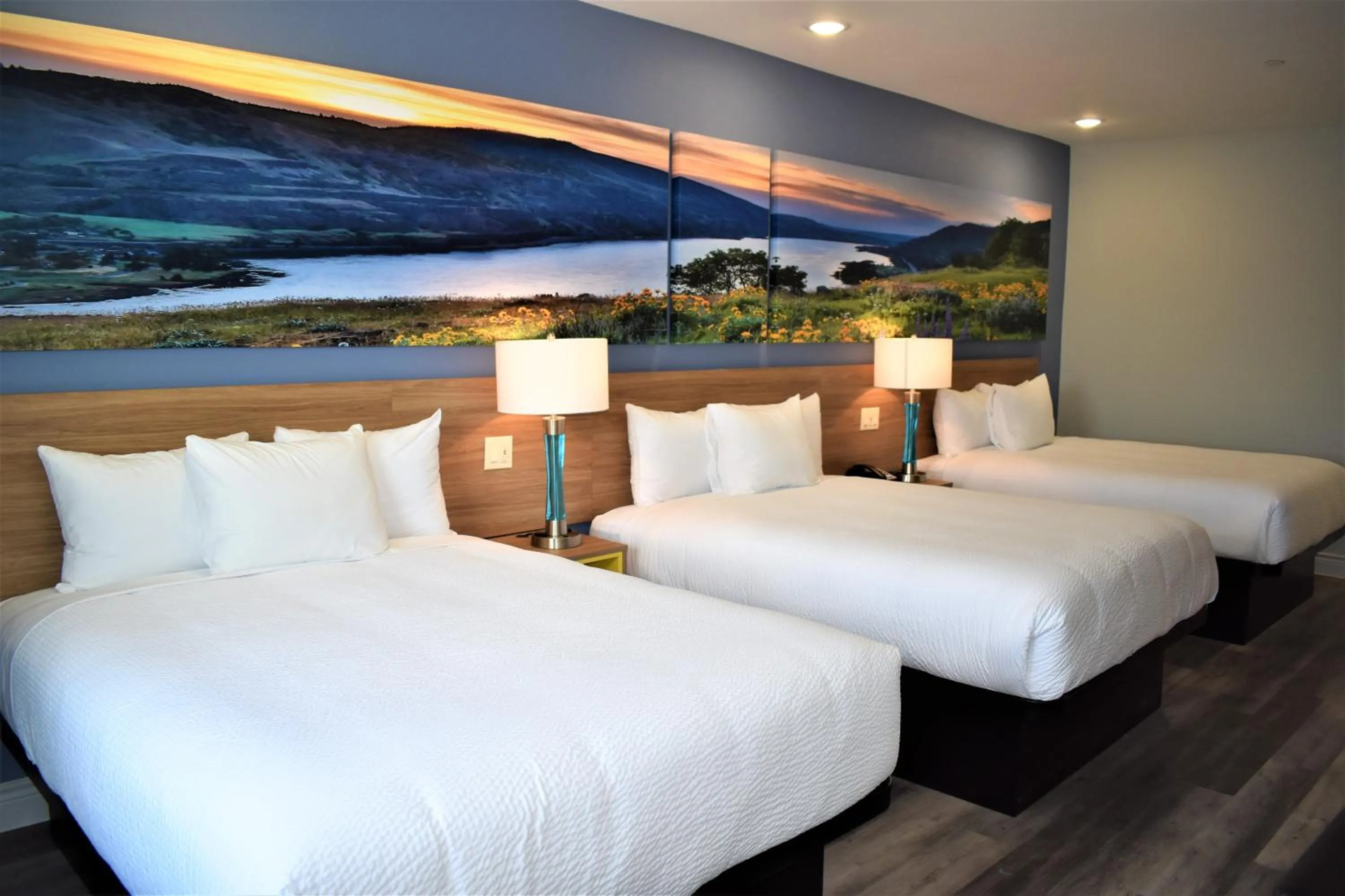 Bedroom, Bed in Days Inn & Suites by Wyndham Downtown/University of Houston