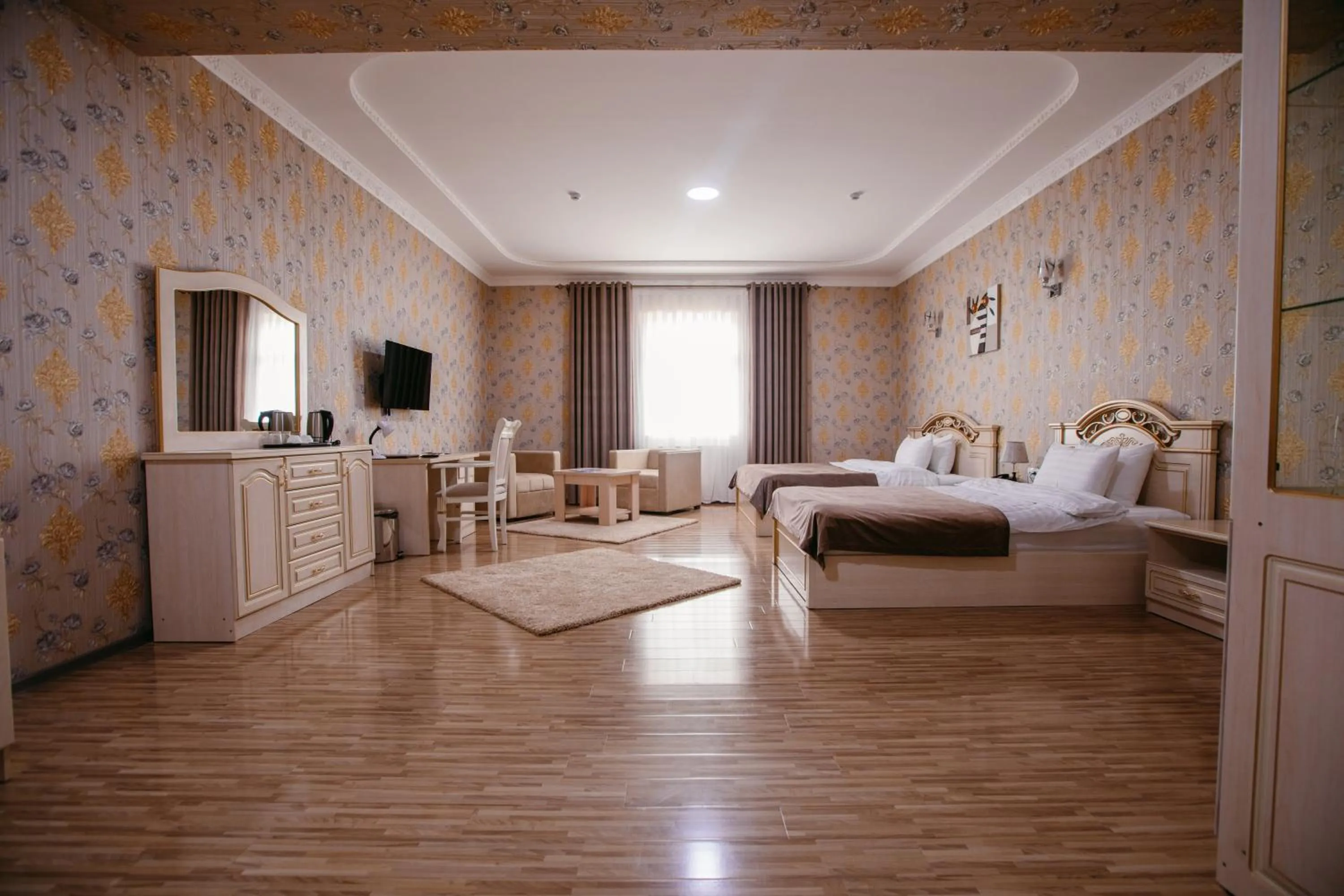 Bed in GRAND HOTEL SOGDIANA