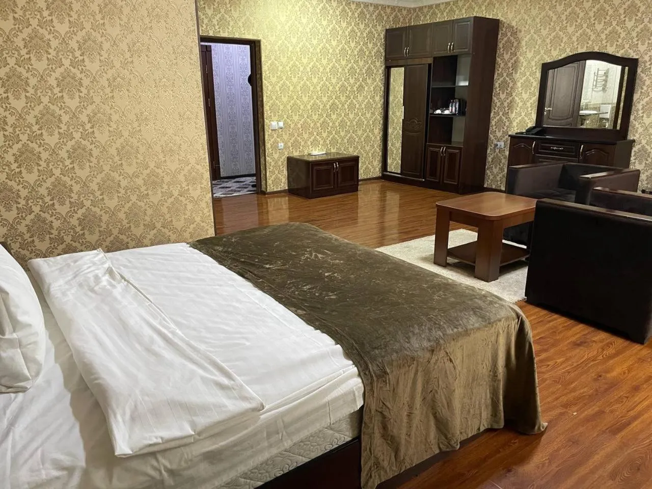 Bed in GRAND HOTEL SOGDIANA