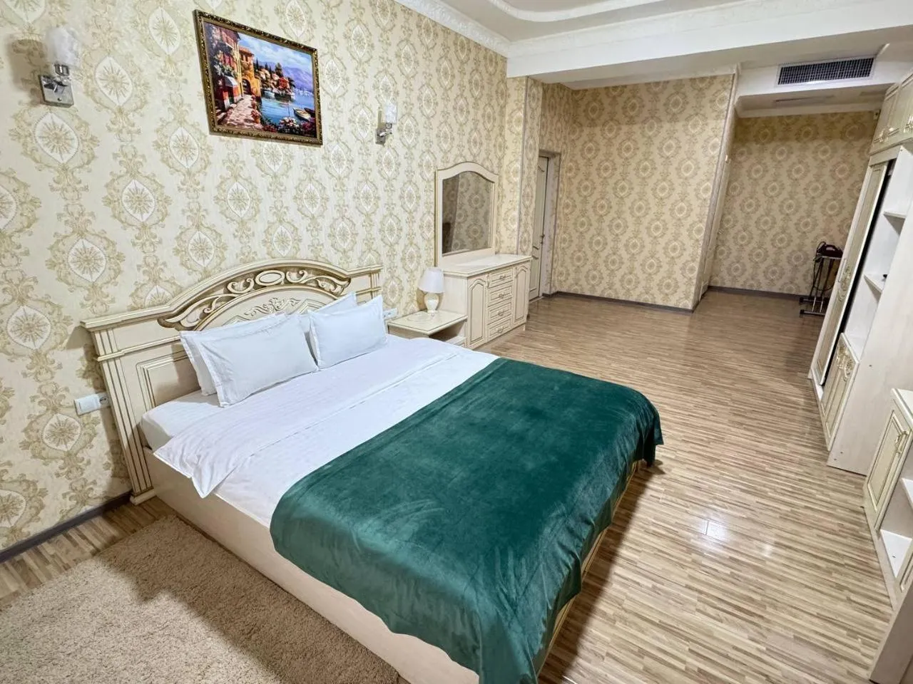 Photo of the whole room, Bed in GRAND HOTEL SOGDIANA