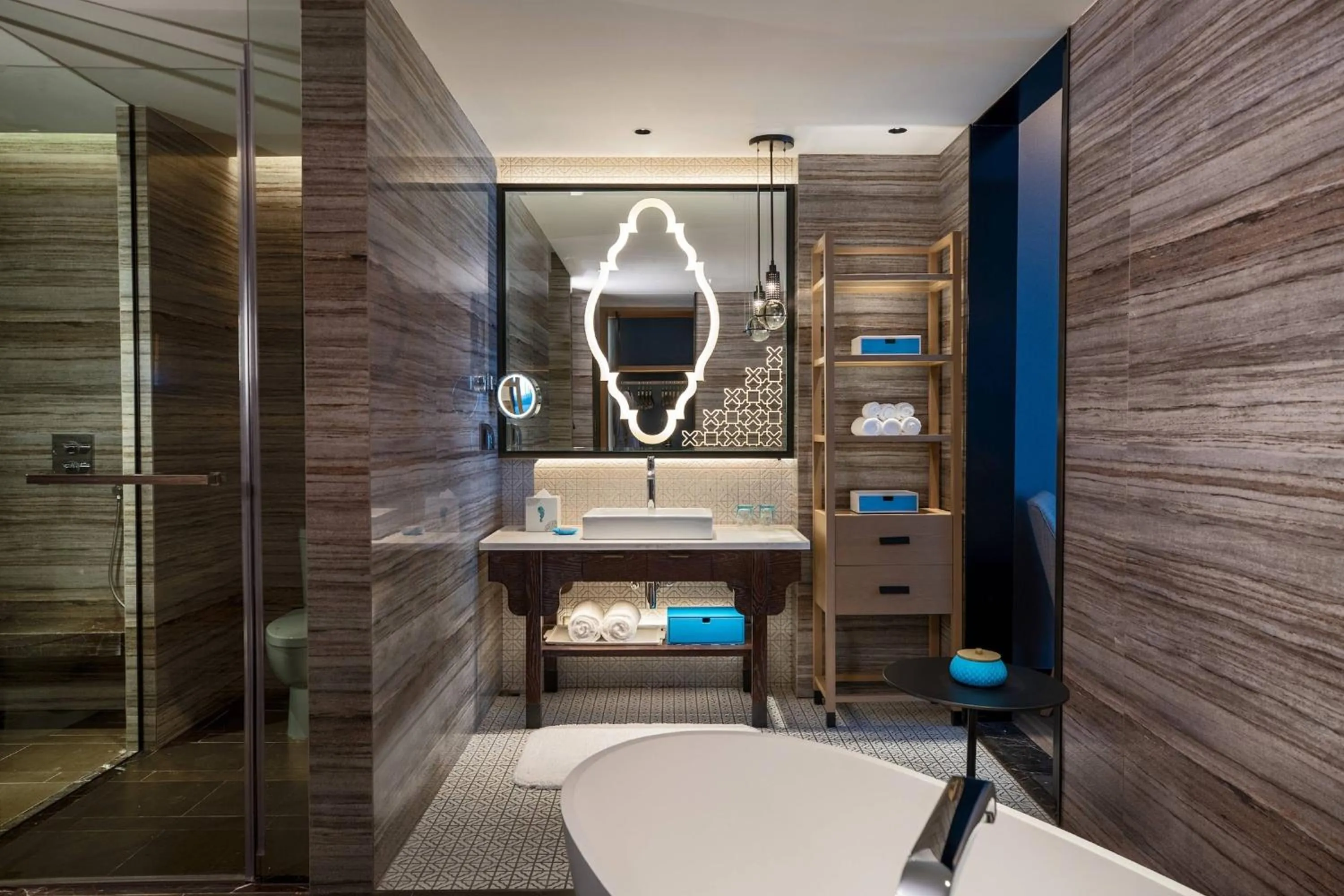 Bathroom in Renaissance Xiamen Hotel