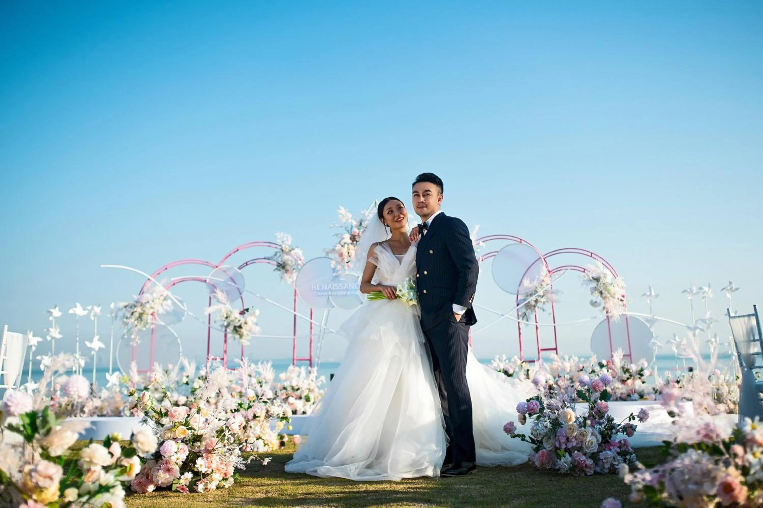 Beach in Renaissance Xiamen Hotel