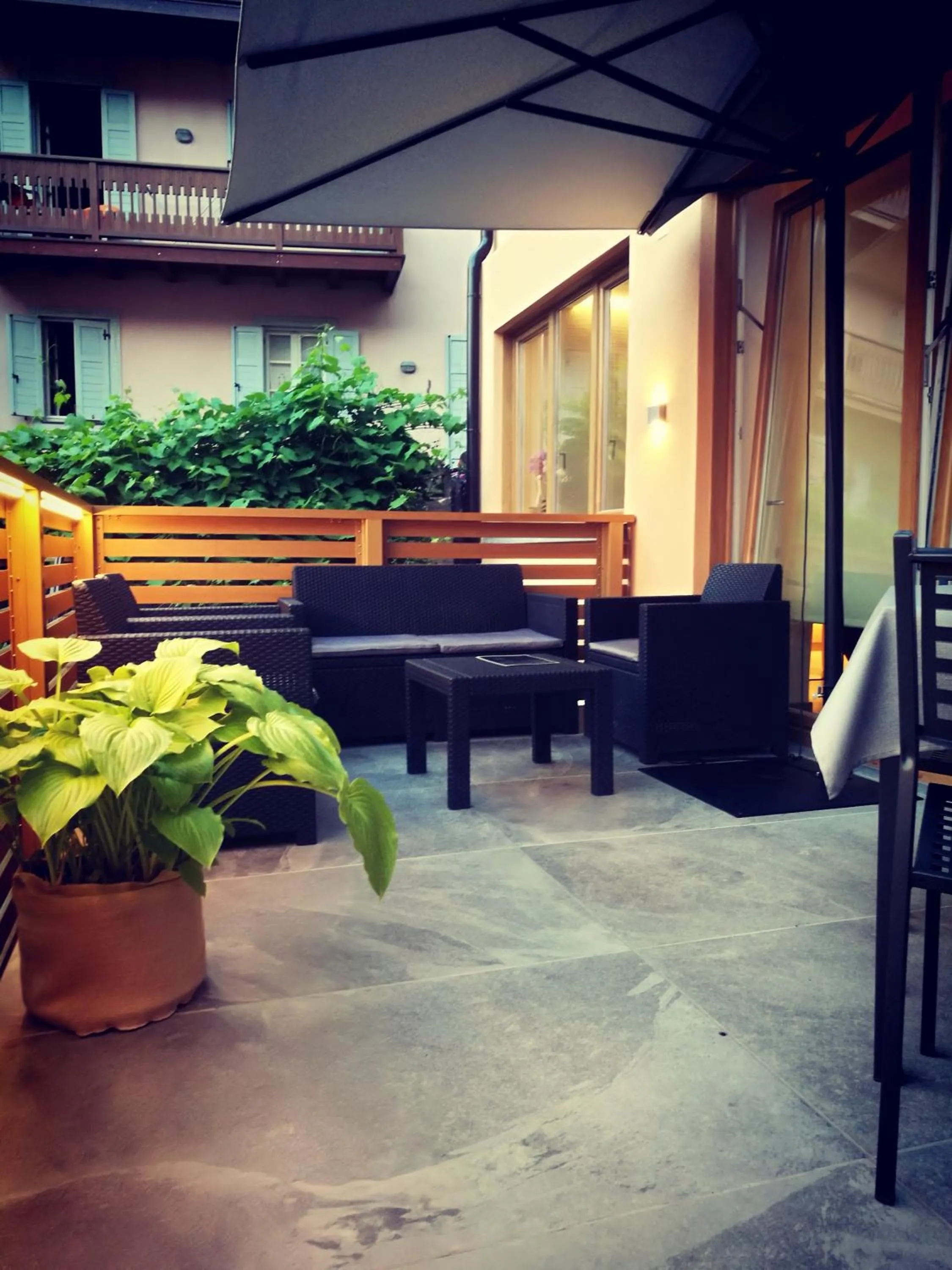 Balcony/Terrace in Hotel Paganella