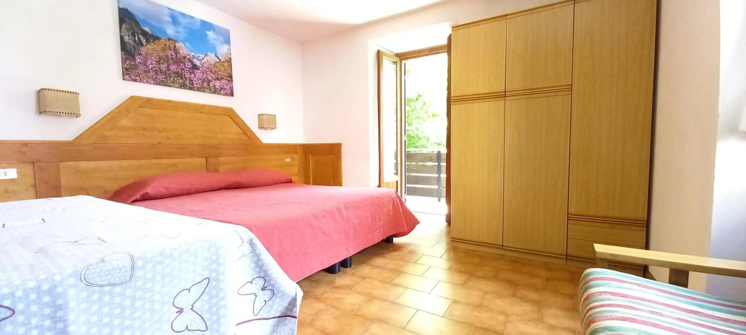 Bedroom, Bed in Hotel Paganella